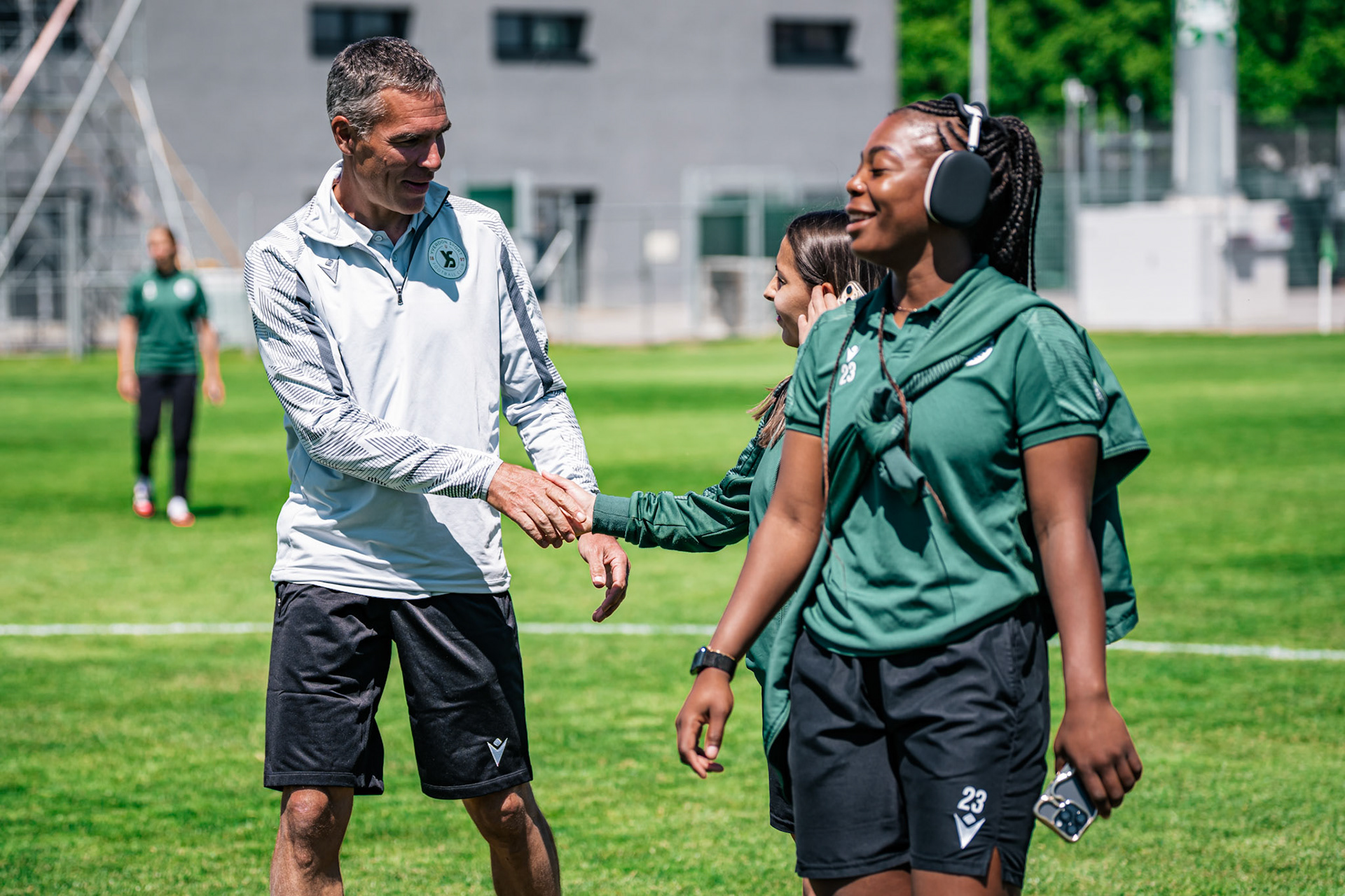 Yverdon Sport FC et FC Schlieren au Stade Municipal. (Christian António/LibsVisuals.com)