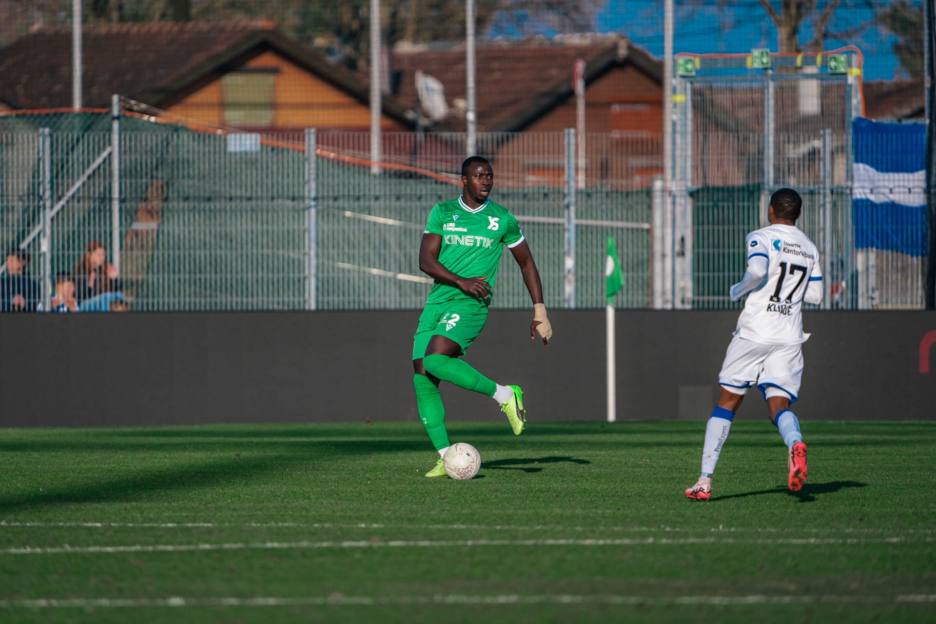 Yverdon Sport FC et FC Luzern au Stade Municipal. (Christian António/LibsVisuals.com)