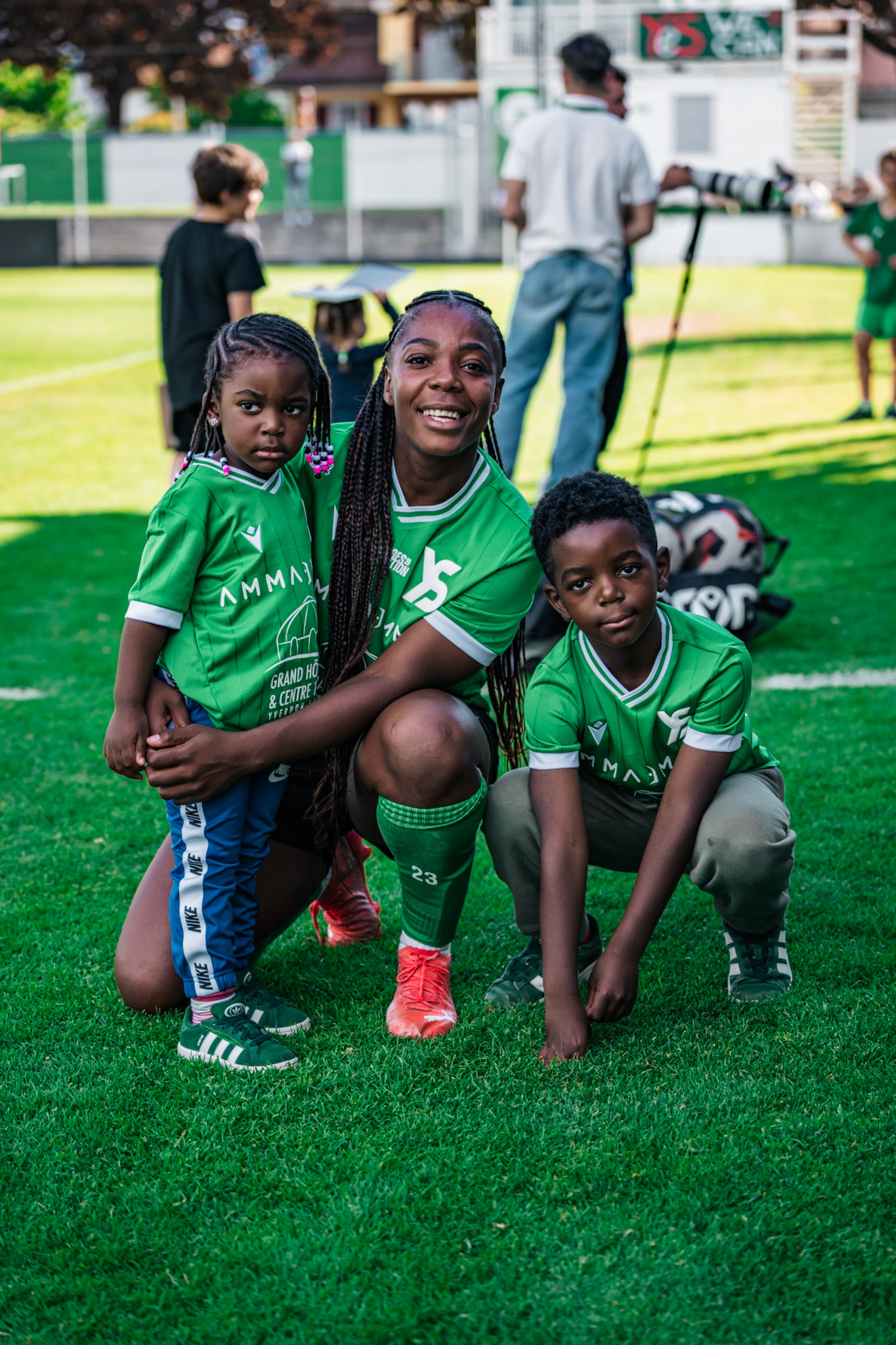 Yverdon Sport FC et FC Schlieren au Stade Municipal. (Christian António/LibsVisuals.com)