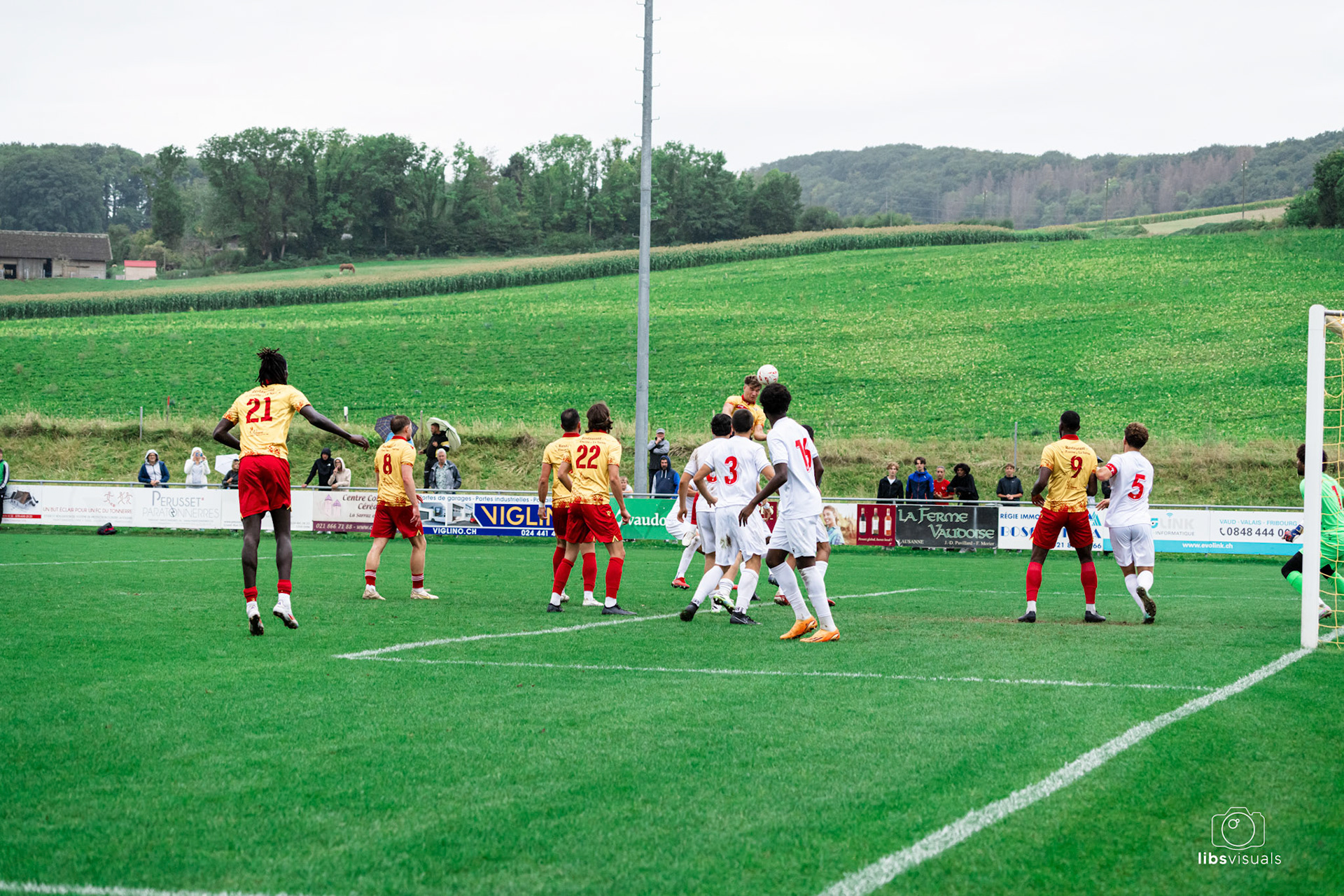 Match de 1ère Ligue Classic FC La Sarraz-Eclépens - FC Sion M21