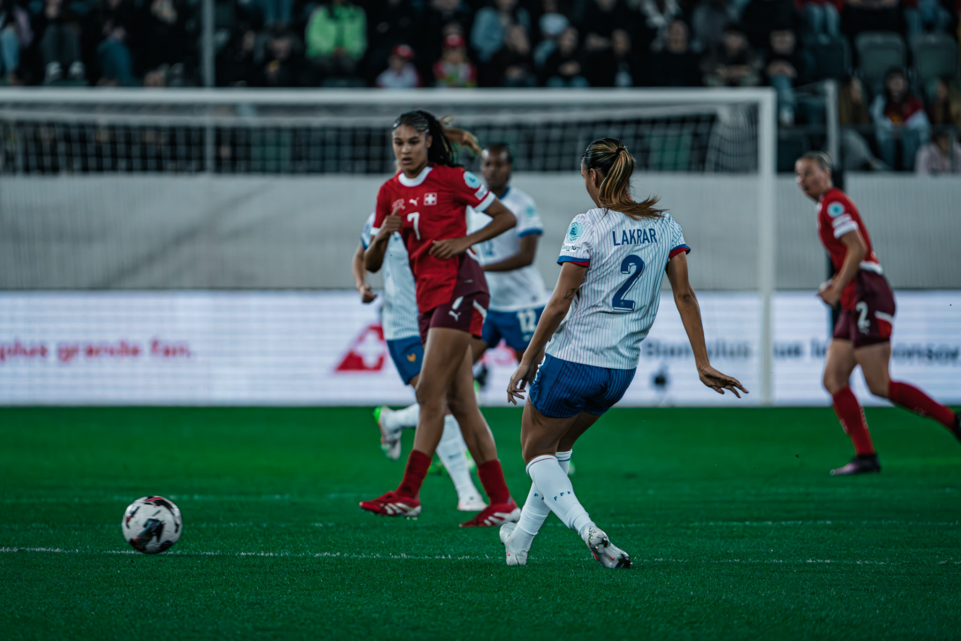 UEFA Women’s Nations League Suisse - France au Kybunpark. (Christian António/LibsVisuals.com)