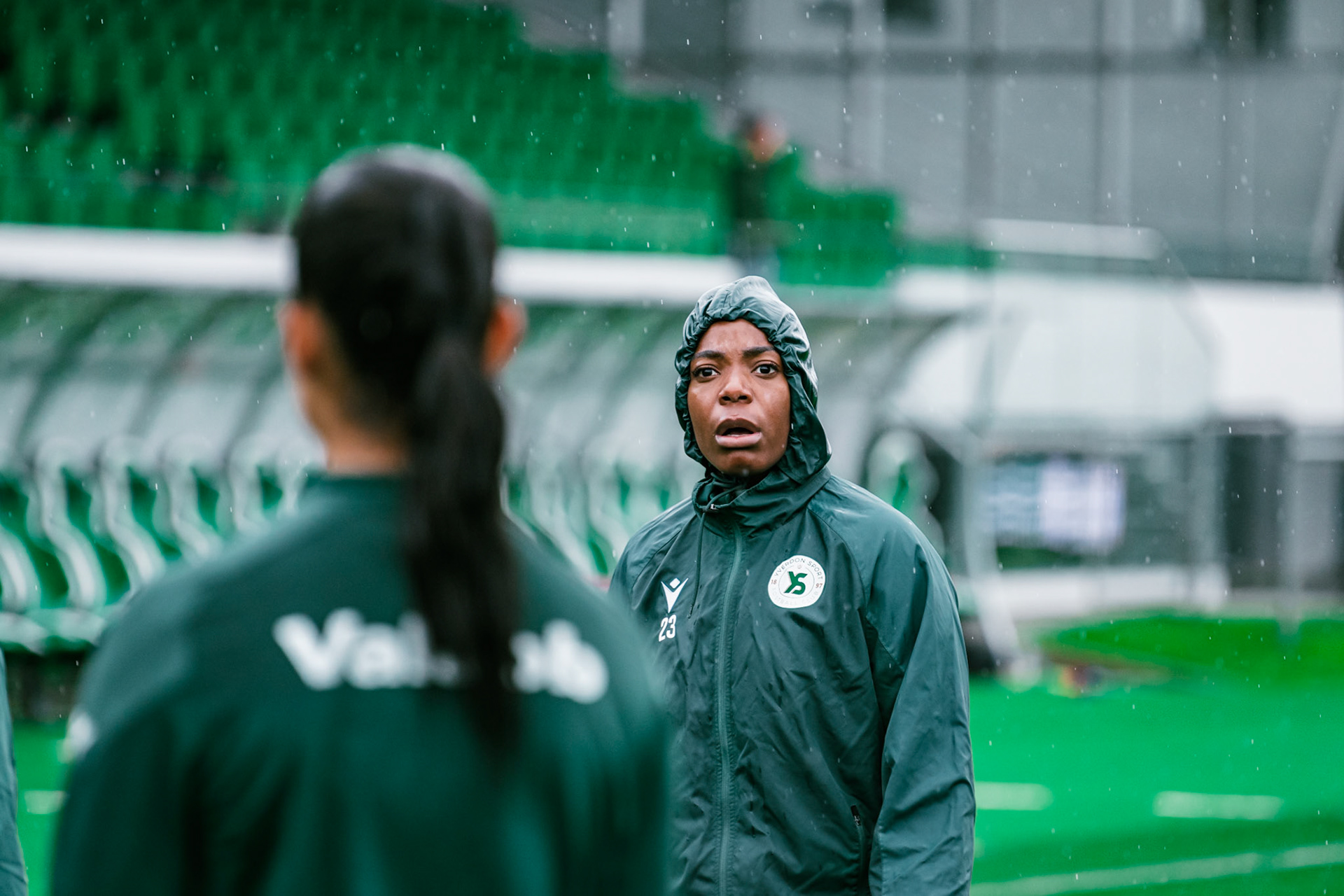 Match championnat LNB féminine opposant Yverdon Sport FC et FC Solothurn Frauen au Stade Municipal. (Christian António/LibsVisuals.com)