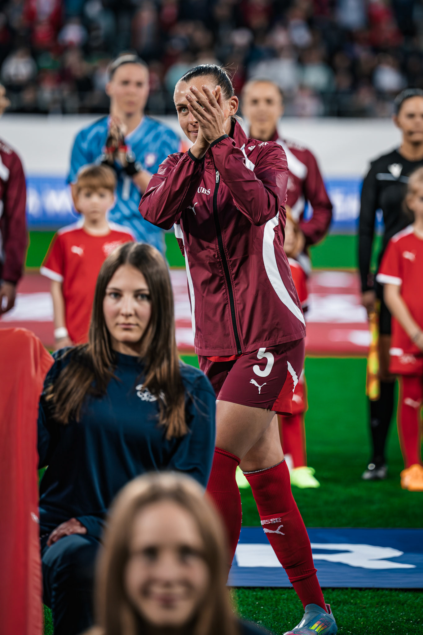 UEFA Women’s Nations League Suisse - France au Kybunpark. (Christian António/LibsVisuals.com)