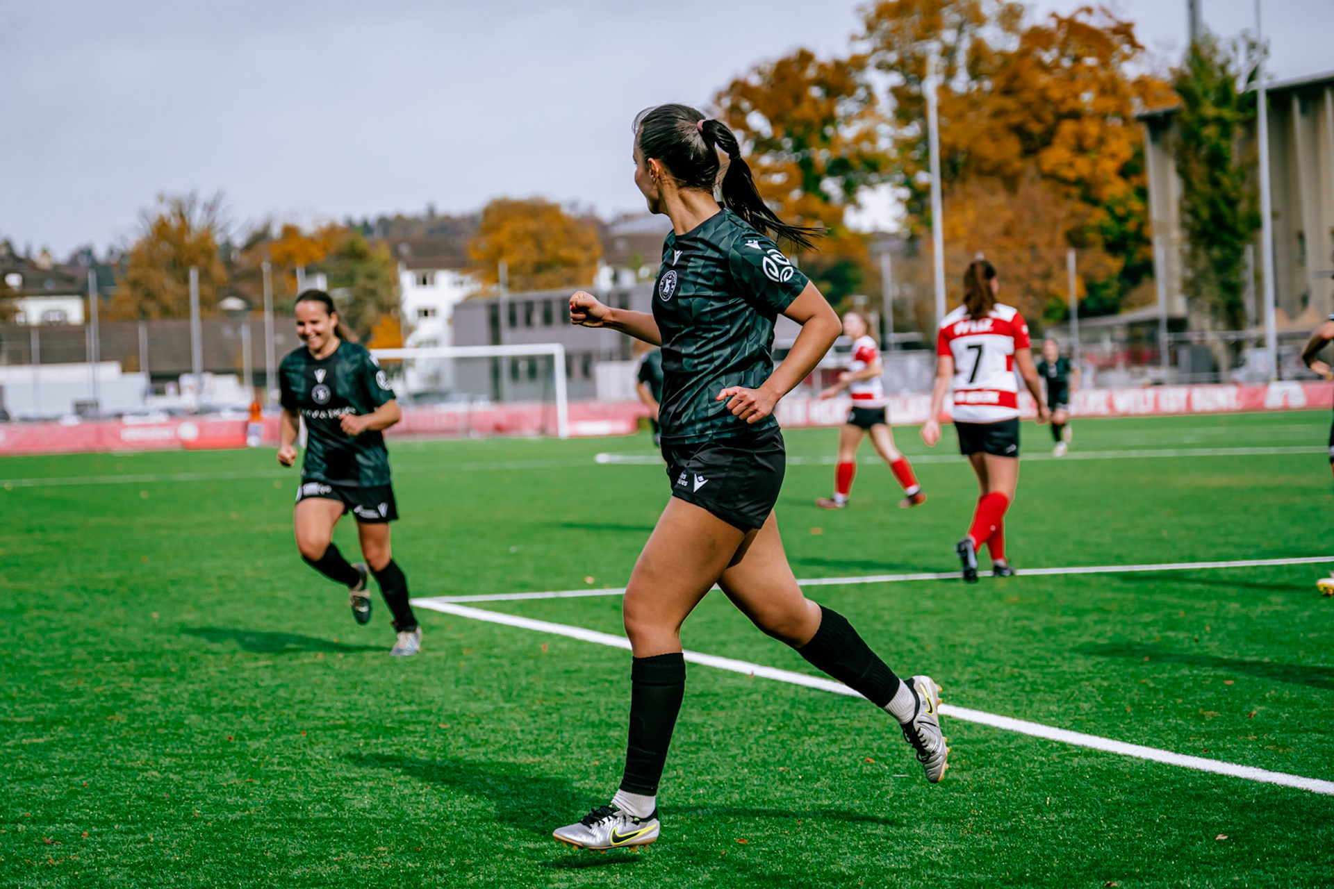 Match de championnat LNB Féminine opposant le FC Winterthur et Yverdon Sport FC au Schützenwiese, Winterthur. (Christian António/LibsVisuals.com)