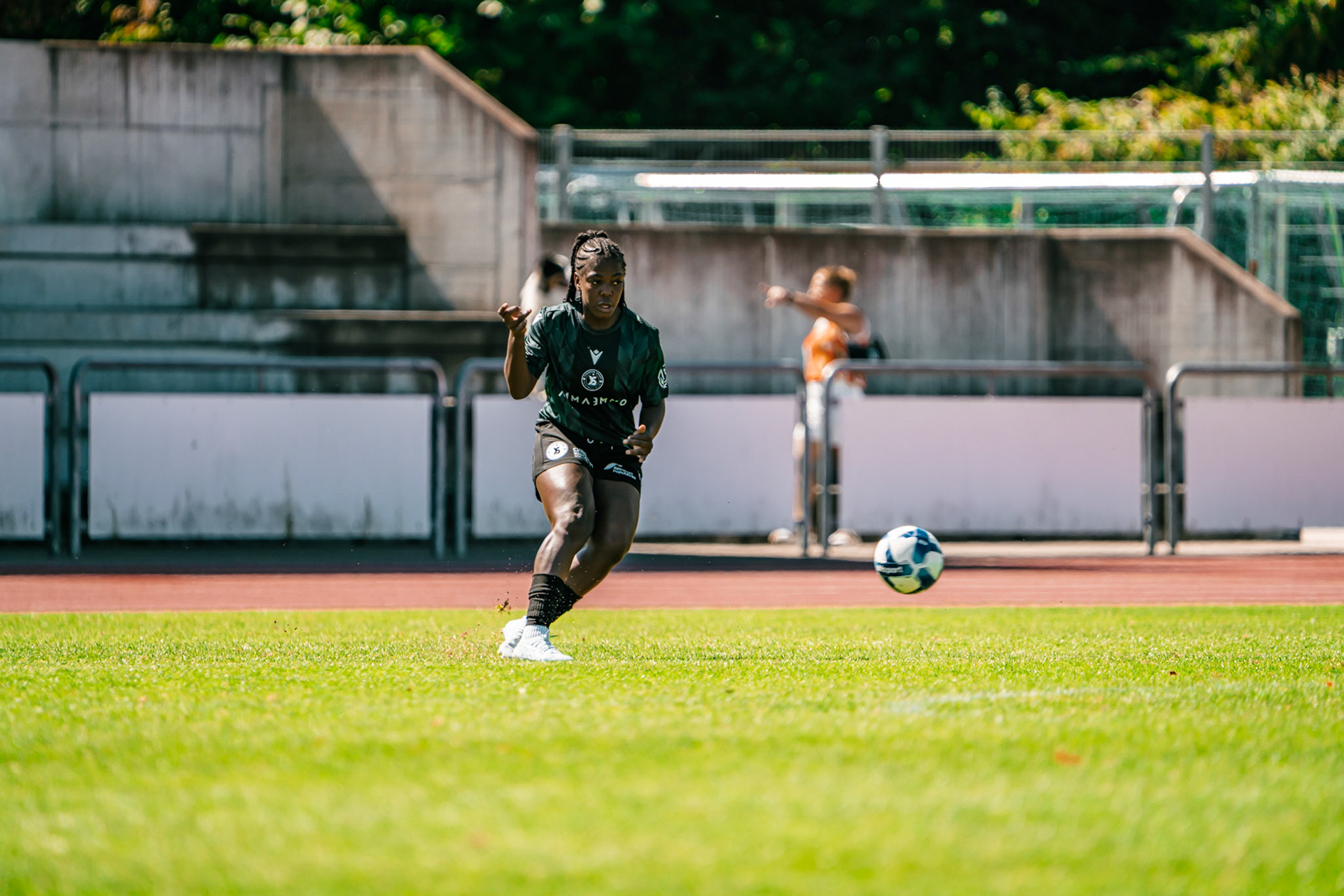 Match AXA Women’s Cup opposant FC Concordia Basel - Yverdon Sport FC au Sportanlagen St. Jakob. (Christian António/LibsVisuals.com)