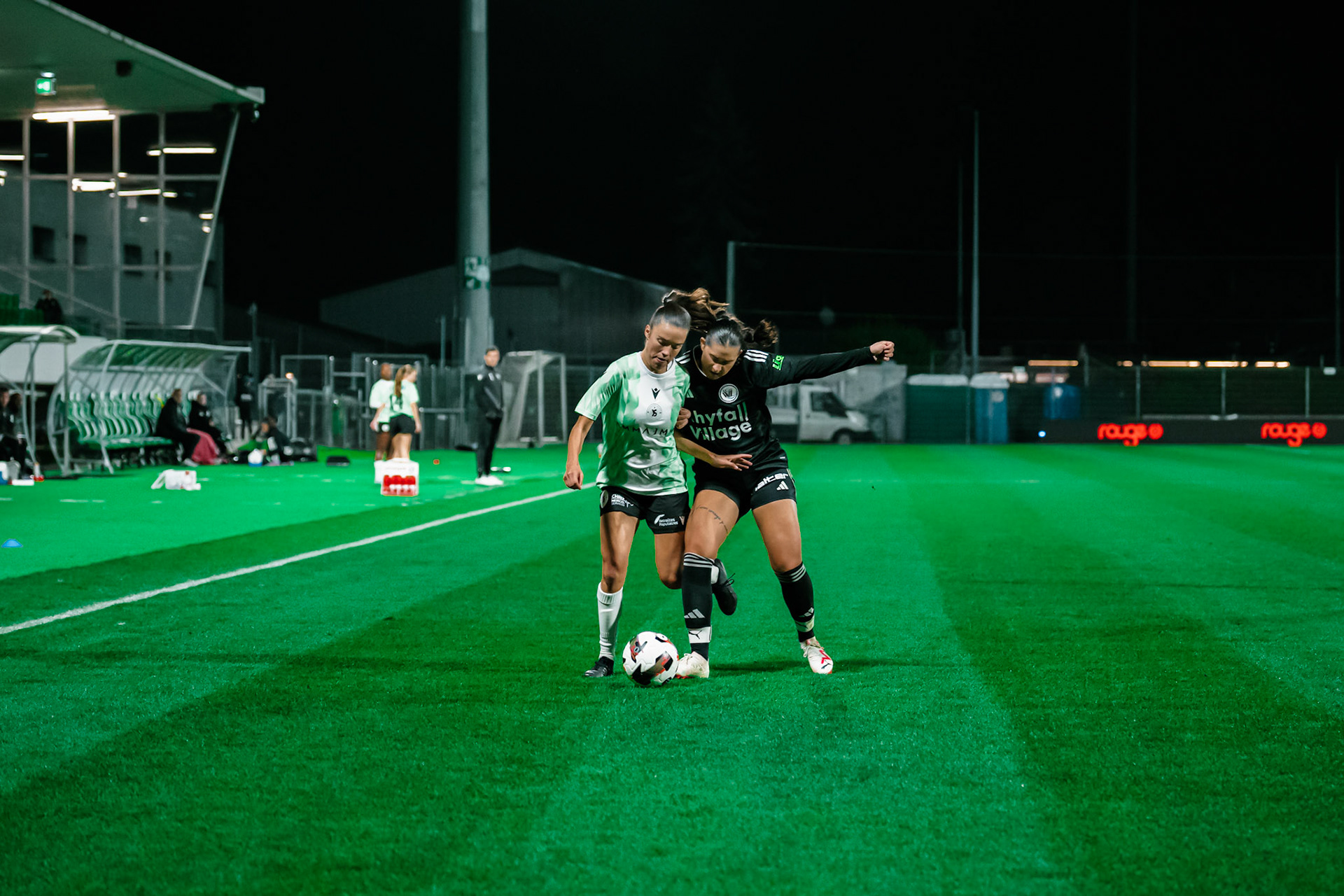 Match de championnat LNB (féminine) opposant Yverdon Sport FC et FC Wil 1900 au Stade Municipal, Yverdon. (Christian António/LibsVisuals.com)