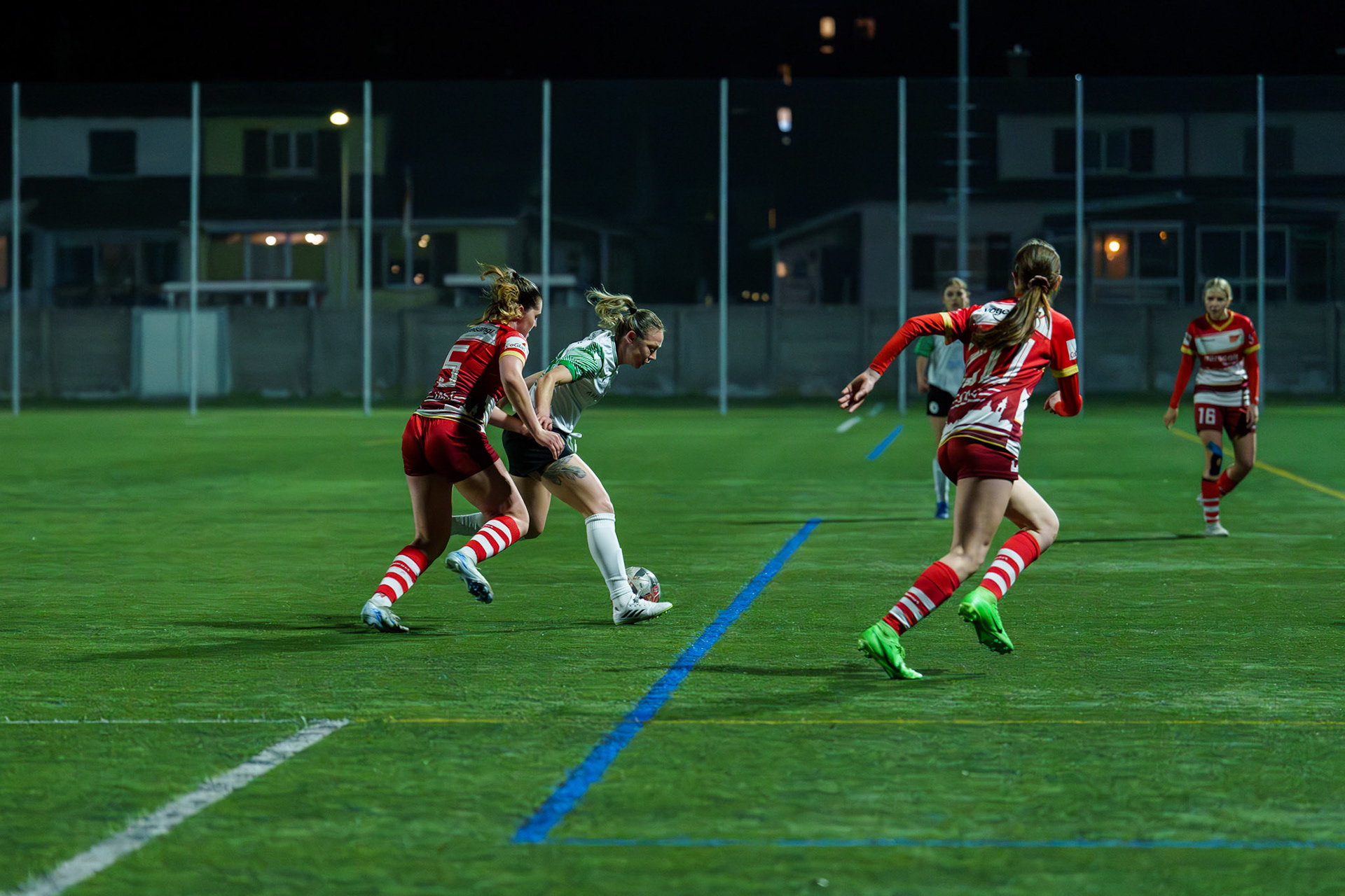 FC Solothurn Frauen et Yverdon Sport FC au Stadion FC Solothurn. (Christian António/LibsVisuals.com)