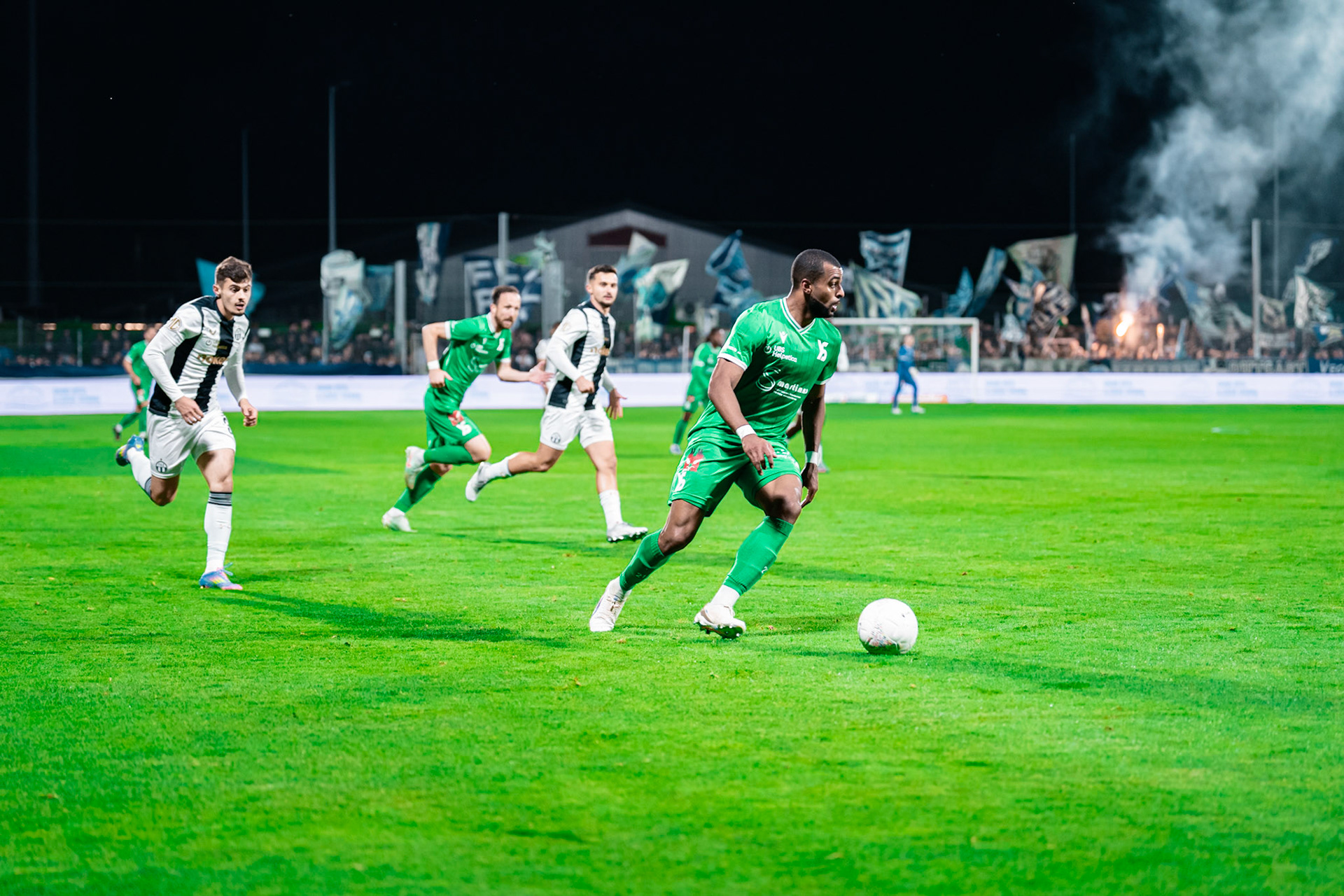 Yverdon Sport FC et FC Zürich au Stade Municipal. (Christian António/LibsVisuals.com)