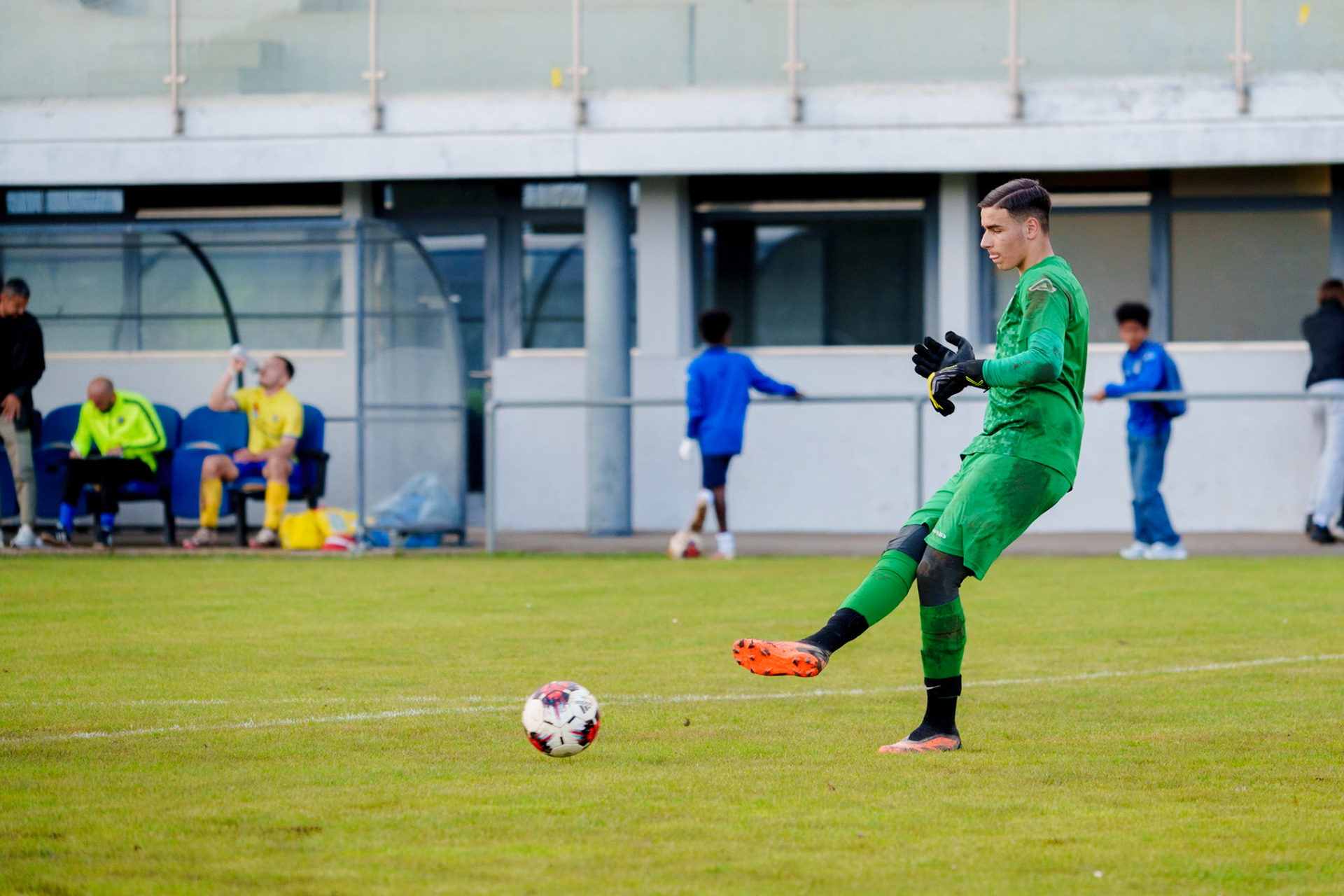 Match 2ème Ligue FC Bosna Yverdon - FC Vevey Sport II au Stade Sous-Ville à Baulmes