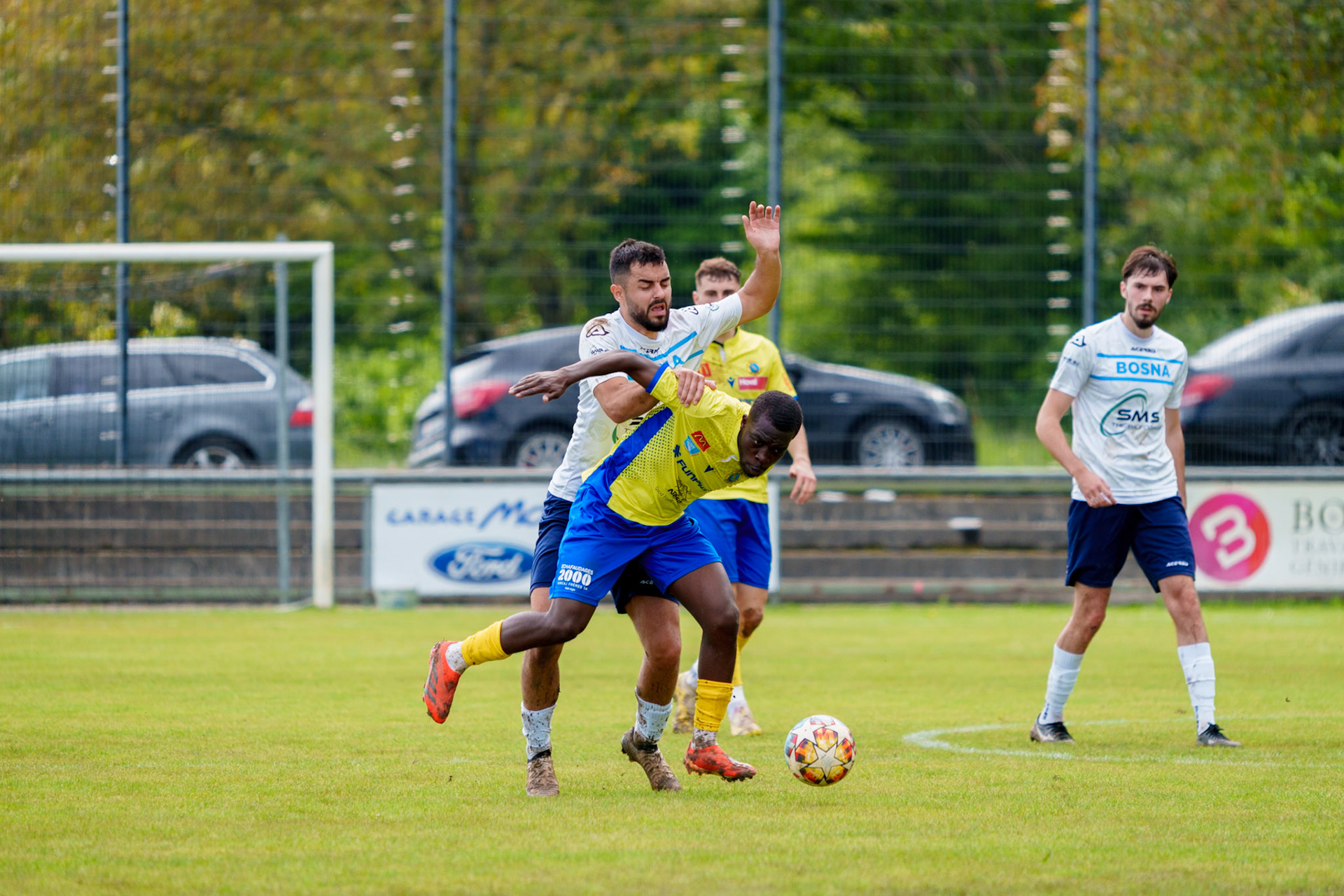 Match 2ème Ligue FC Bosna Yverdon - FC Vevey Sport II au Stade Sous-Ville à Baulmes