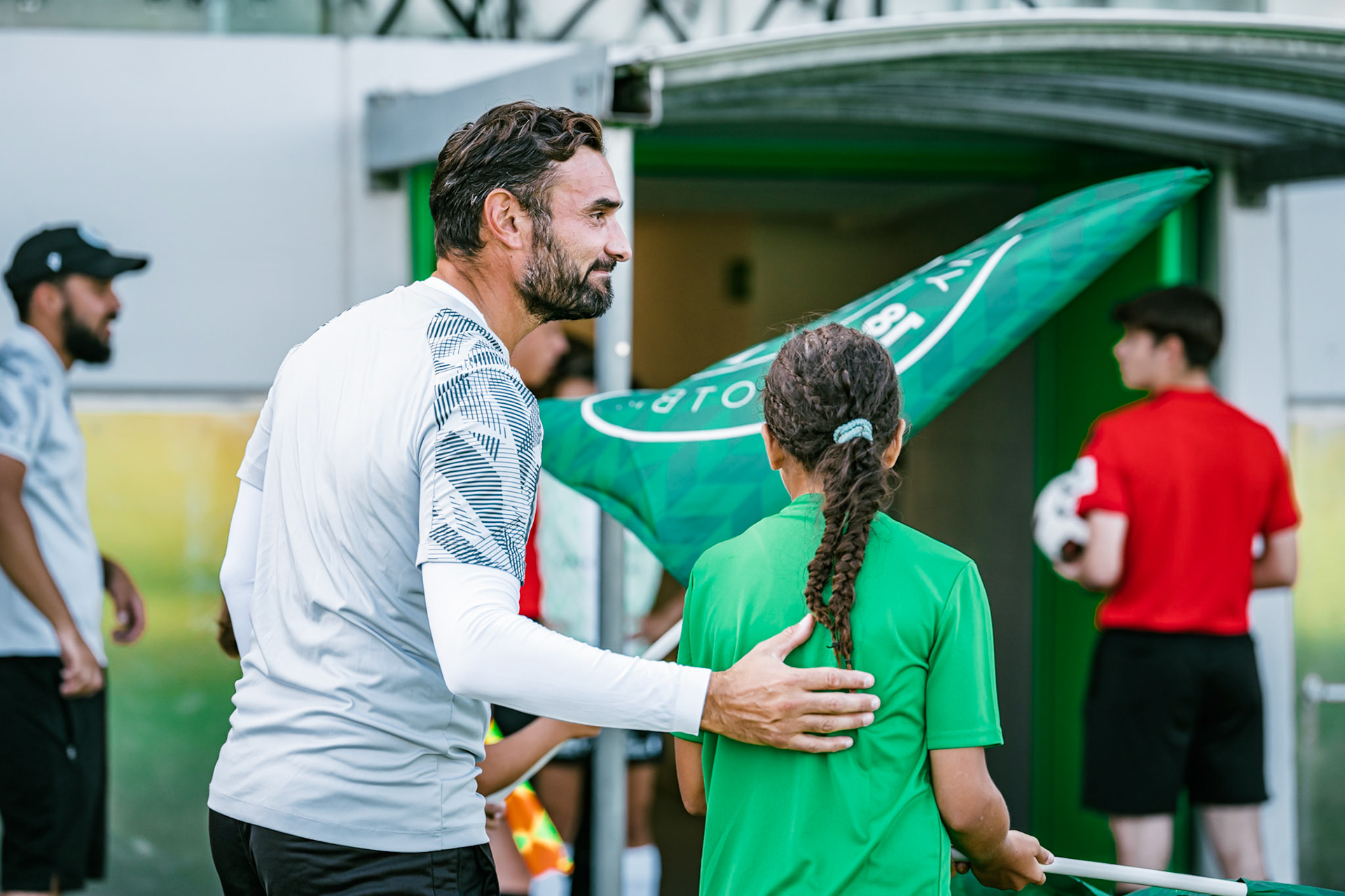 Match championnat LNB féminine opposant Yverdon Sport FC et FC Schlieren au Stade Municipal. (Christian António/LibsVisuals.com)