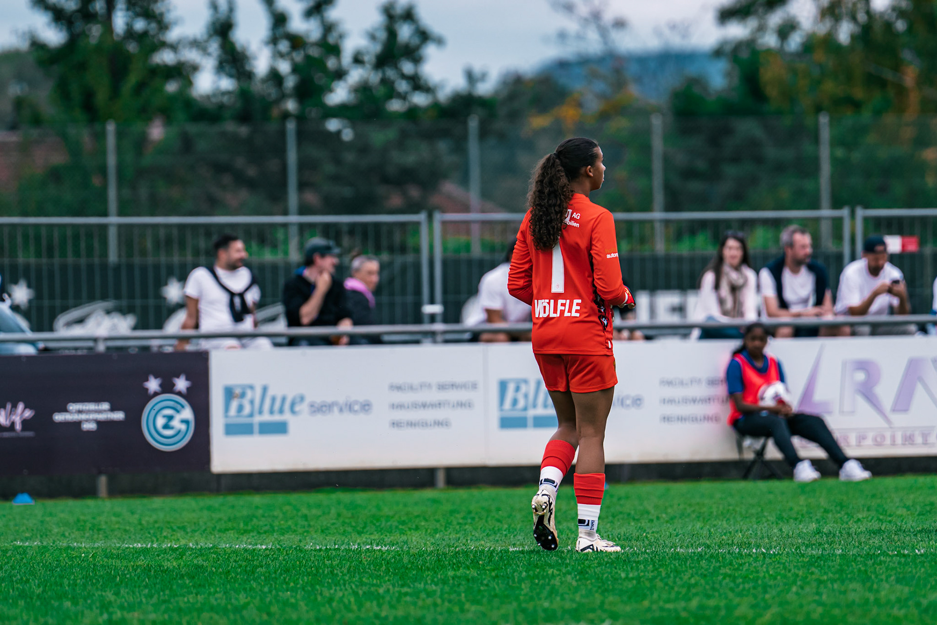 Match de l’AXA Women’s Super League opposant GC Frauenfussball et FC Basel 1893 au GC/Campus, Niederhasli (Platz 1). (Christian António/LibsVisuals.com)