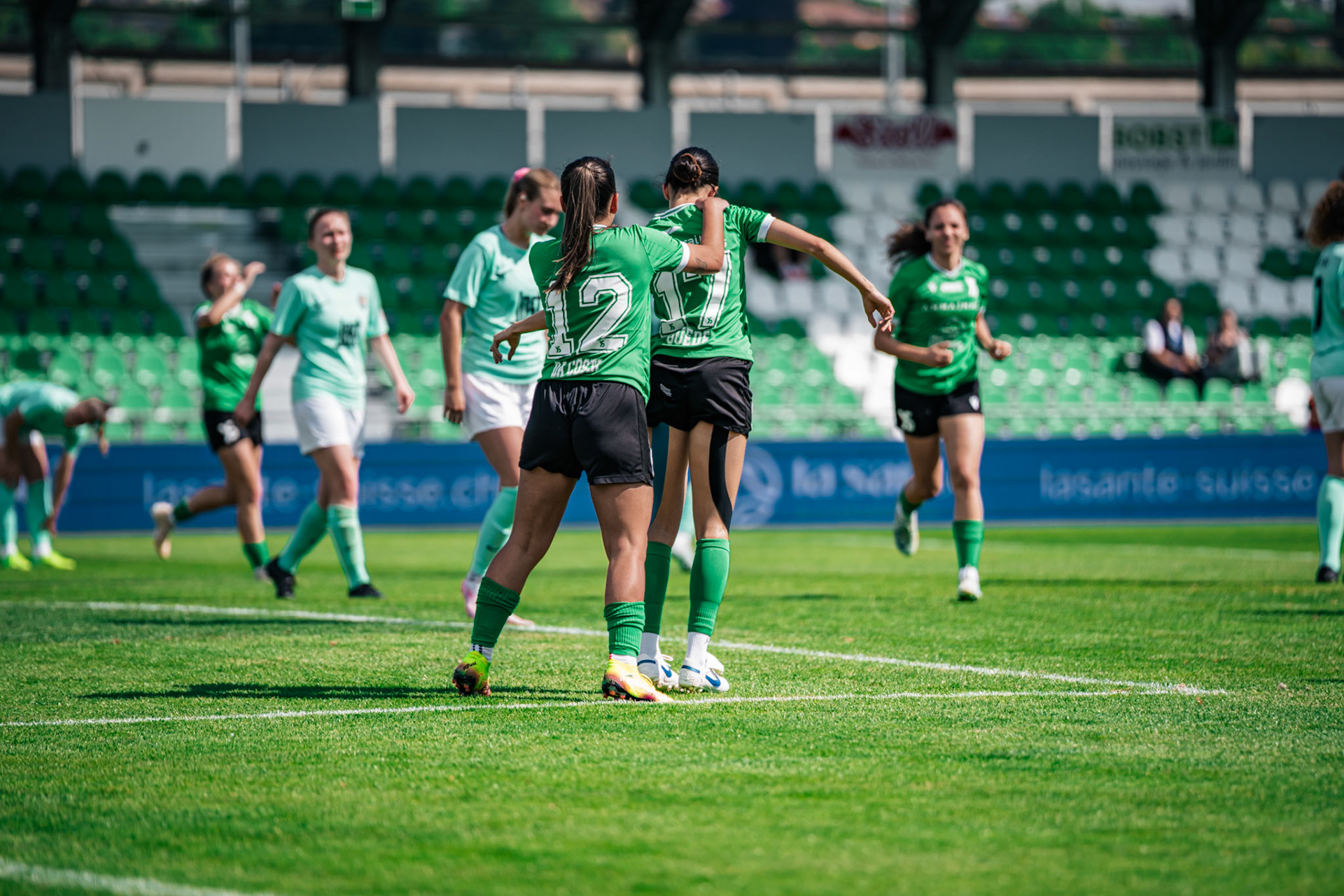 Yverdon Sport FC et FC Schlieren au Stade Municipal. (Christian António/LibsVisuals.com)
