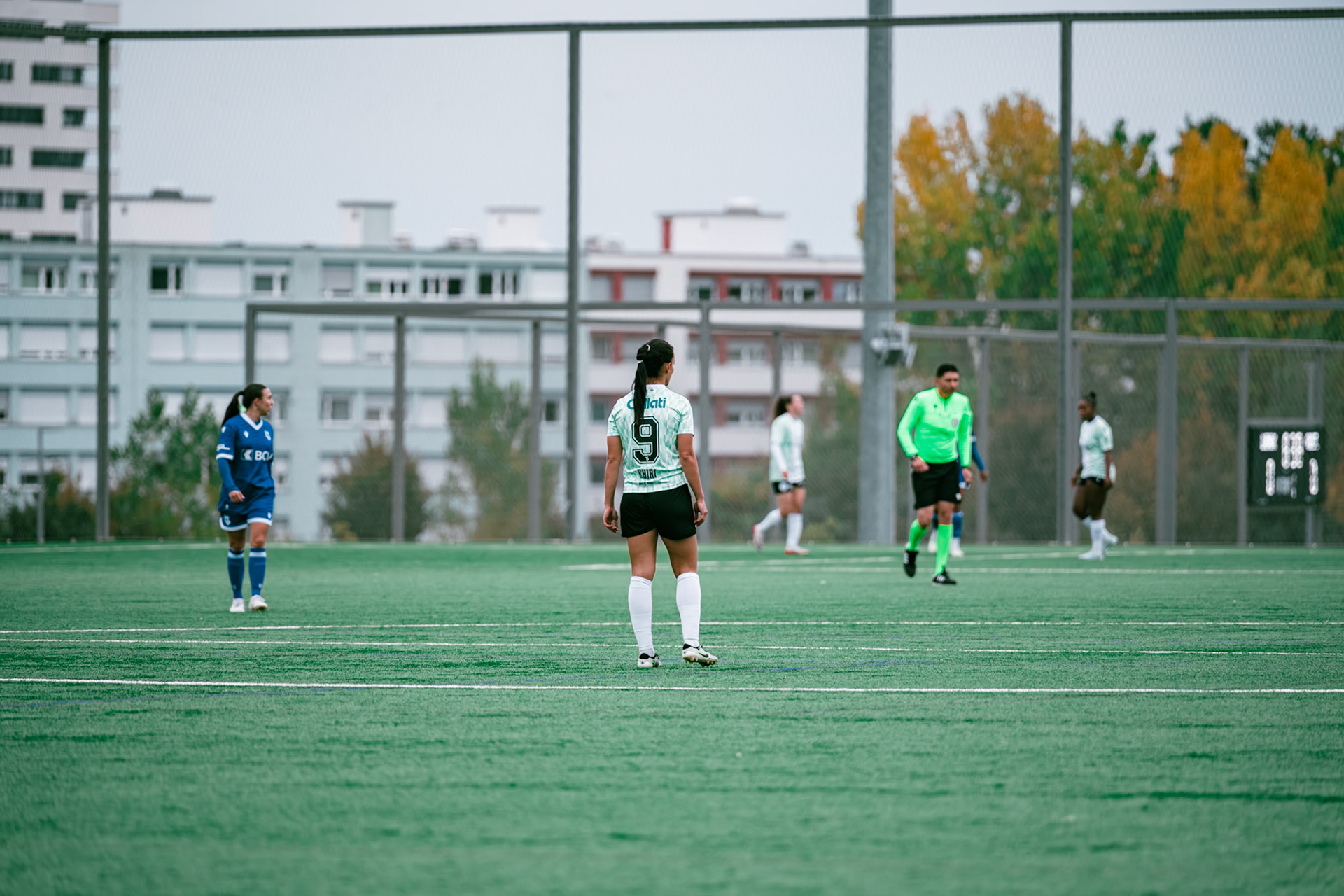 Match AXA Women’s Cup (1/16 de finale) opposant FC Lausanne-Sport et Yverdon Sport FC au Centre sportif de la Tuilière. (Christian António/LibsVisuals.com)