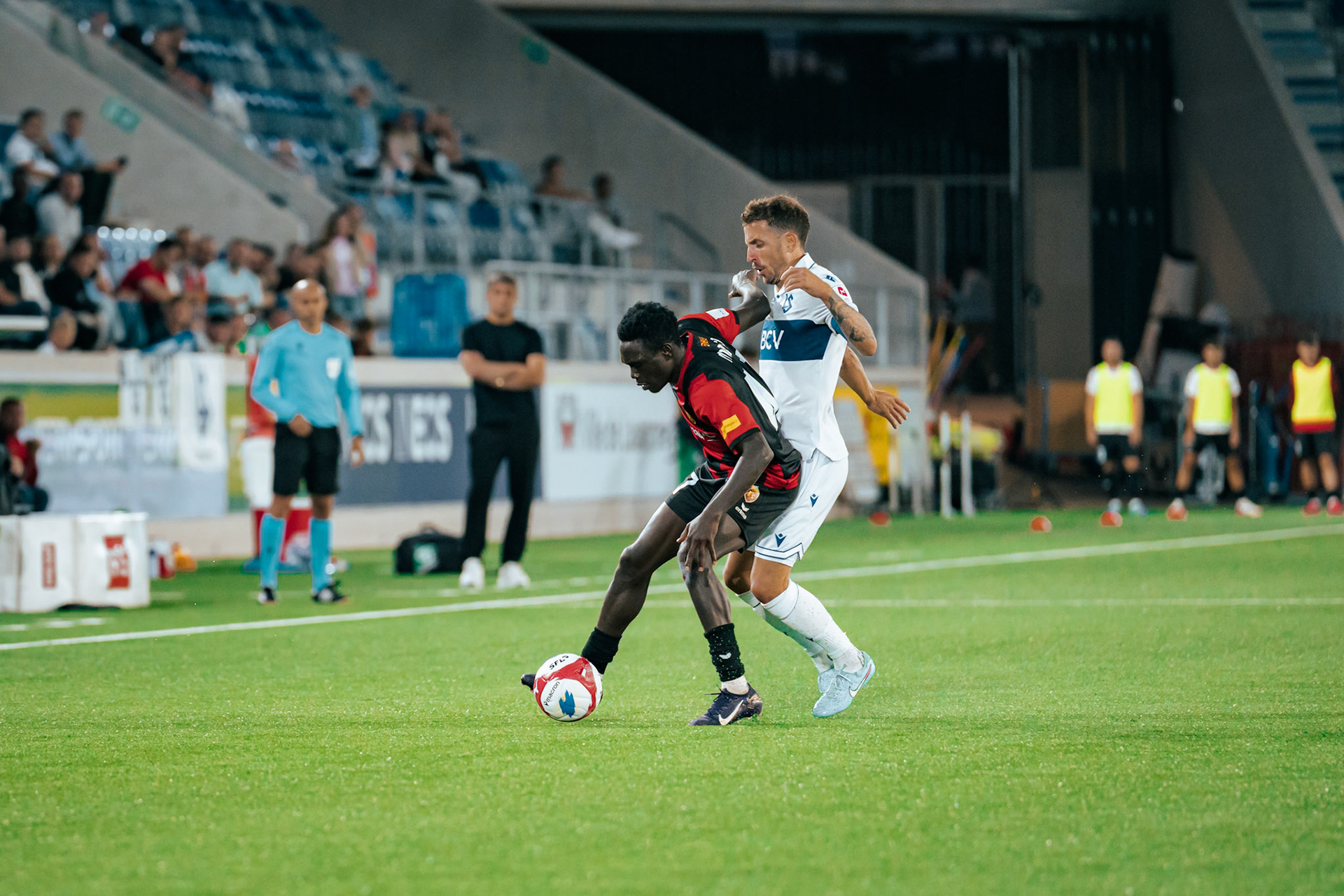 Lausanne-Sport - Vardar Skopje au Stade de la Tuilière. (Christian António/LibsVisuals.com)