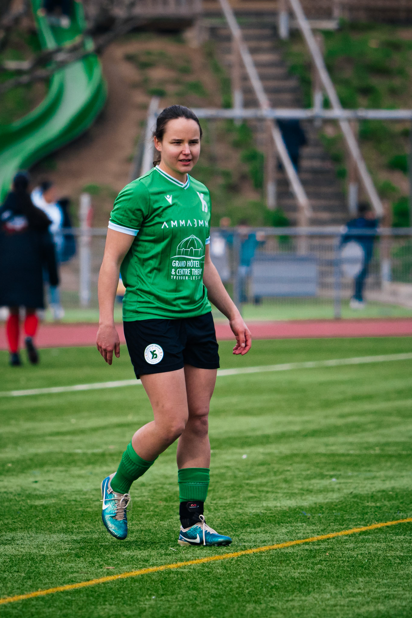 Match Amical entre FC Renens et Yverdon Sport FC au Stade sportif du Croset. (Christian António/LibsVisuals.com)