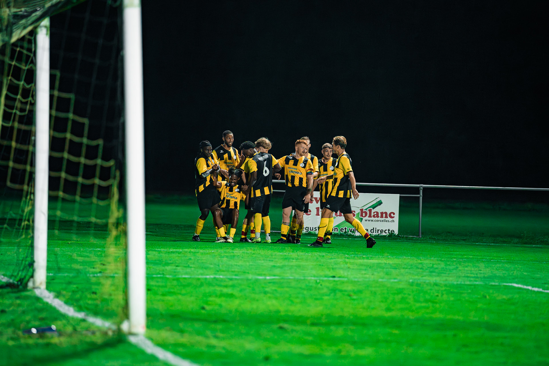 Match BCV Cup opposant FC Corcelles-Payerne I – FC Poliez-Pittet IA à la Place de sports Freybonnaz. (Christian António/LibsVisuals.com)