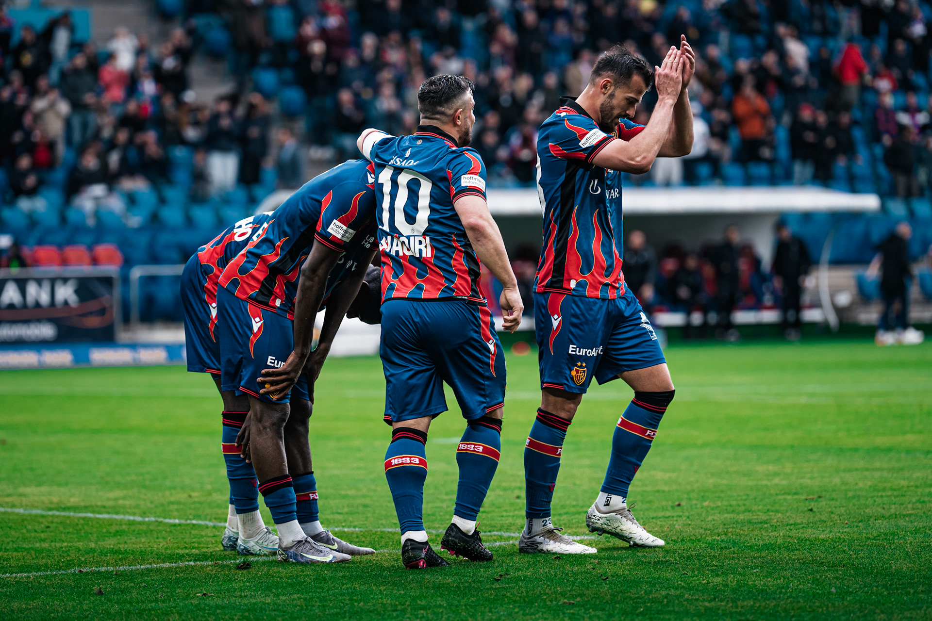 FC Basel 1893 et Yverdon Sport FC au St. Jakob-Park. (Christian António/LibsVisuals.com)