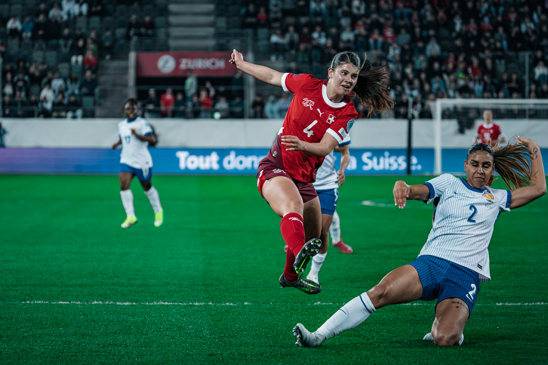 UEFA Women’s Nations League Suisse - France au Kybunpark. (Christian António/LibsVisuals.com)