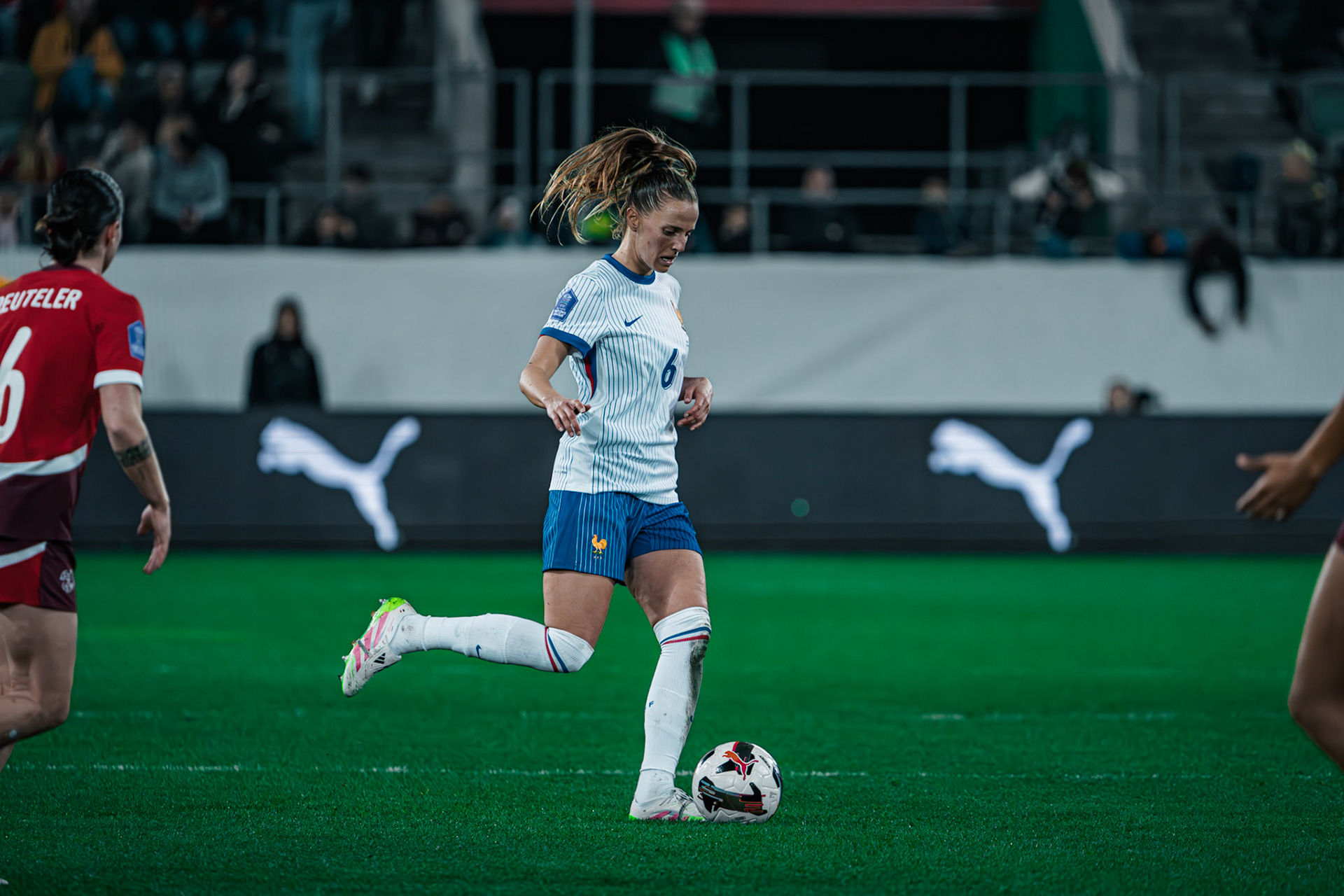 UEFA Women’s Nations League Suisse - France au Kybunpark. (Christian António/LibsVisuals.com)