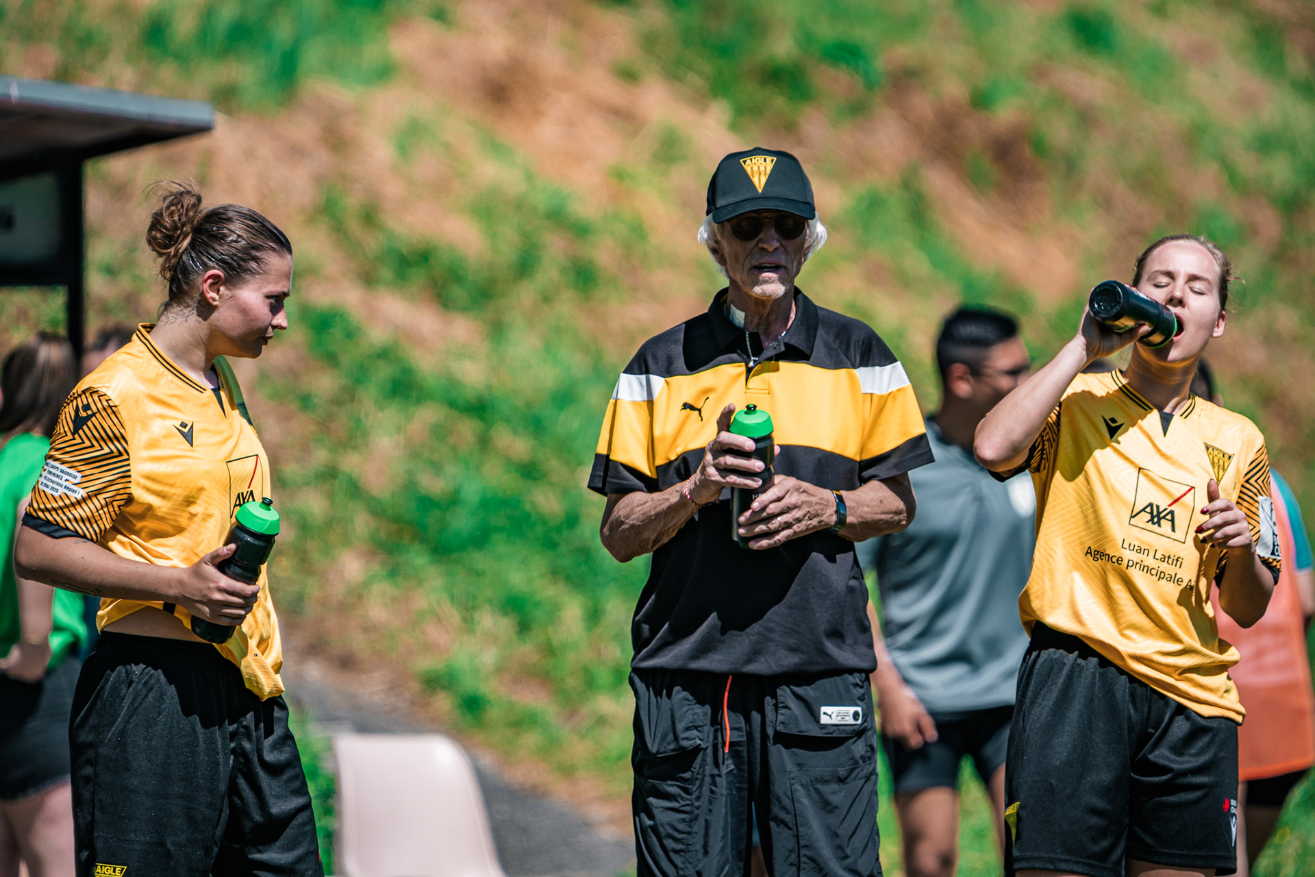 FC Aigle - FC Echallens Région I au Stade des Ruvines. (Christian António/LibsVisuals.com)