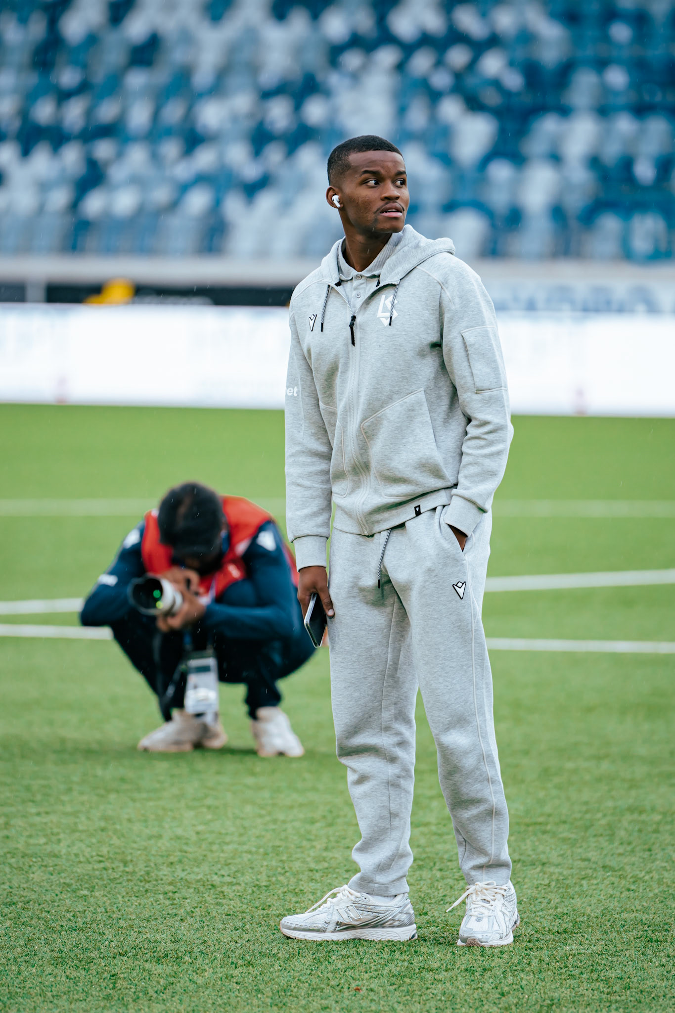 Match aller du tour de barrage de l’UEFA Europa Conference League 2025/26 opposant Lausanne-Sport et le Beşiktaş JK au Stade de la Tuilière. (Christian António/LibsVisuals.com)