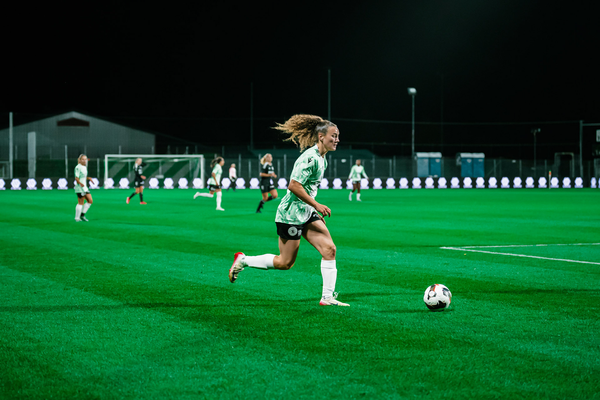 Match de championnat LNB (féminine) opposant Yverdon Sport FC et FC Wil 1900 au Stade Municipal, Yverdon. (Christian António/LibsVisuals.com)