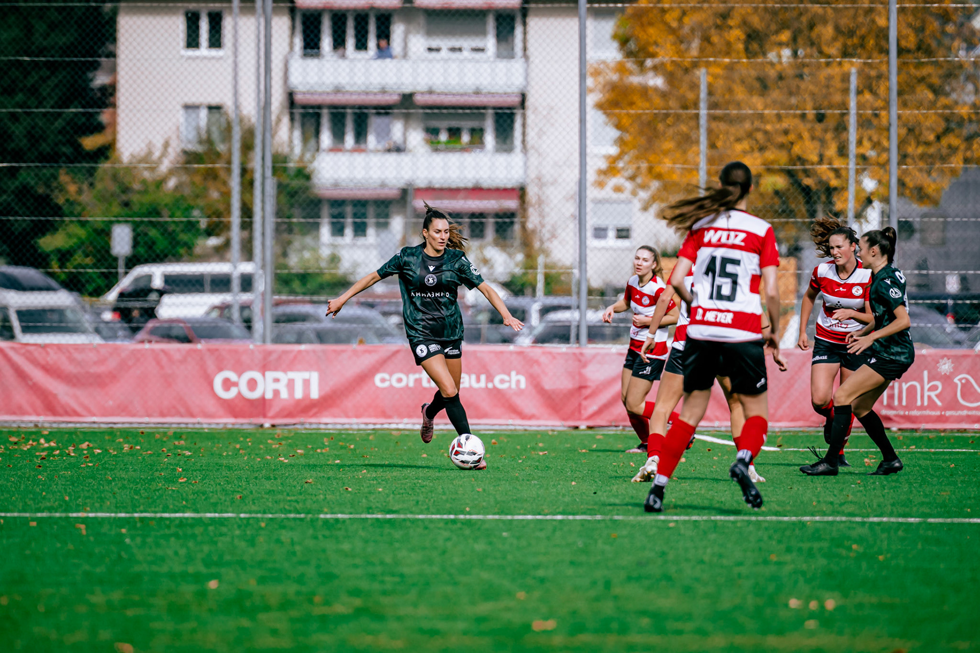 Match de championnat LNB Féminine opposant le FC Winterthur et Yverdon Sport FC au Schützenwiese, Winterthur. (Christian António/LibsVisuals.com)