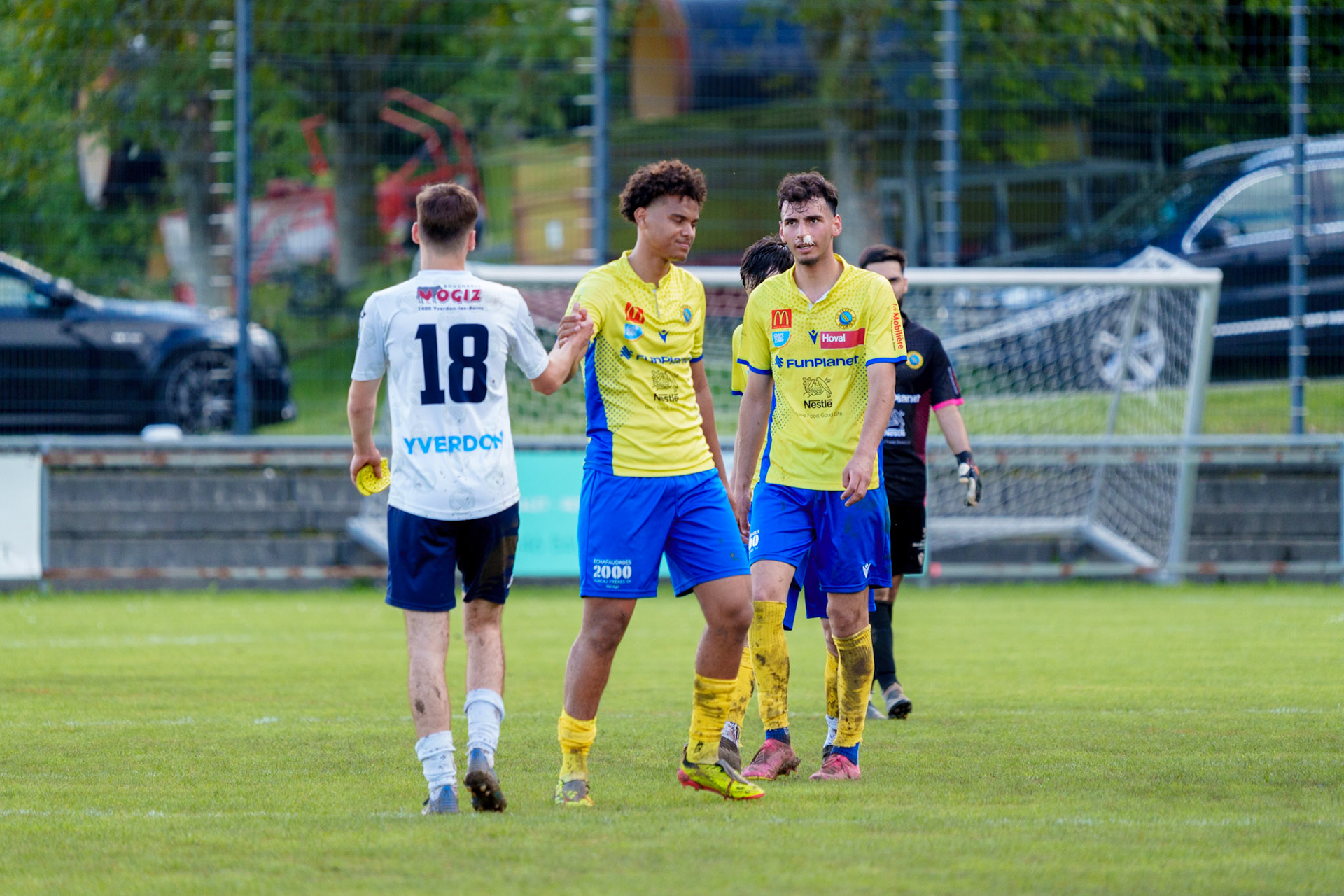 Match 2ème Ligue FC Bosna Yverdon - FC Vevey Sport II au Stade Sous-Ville à Baulmes