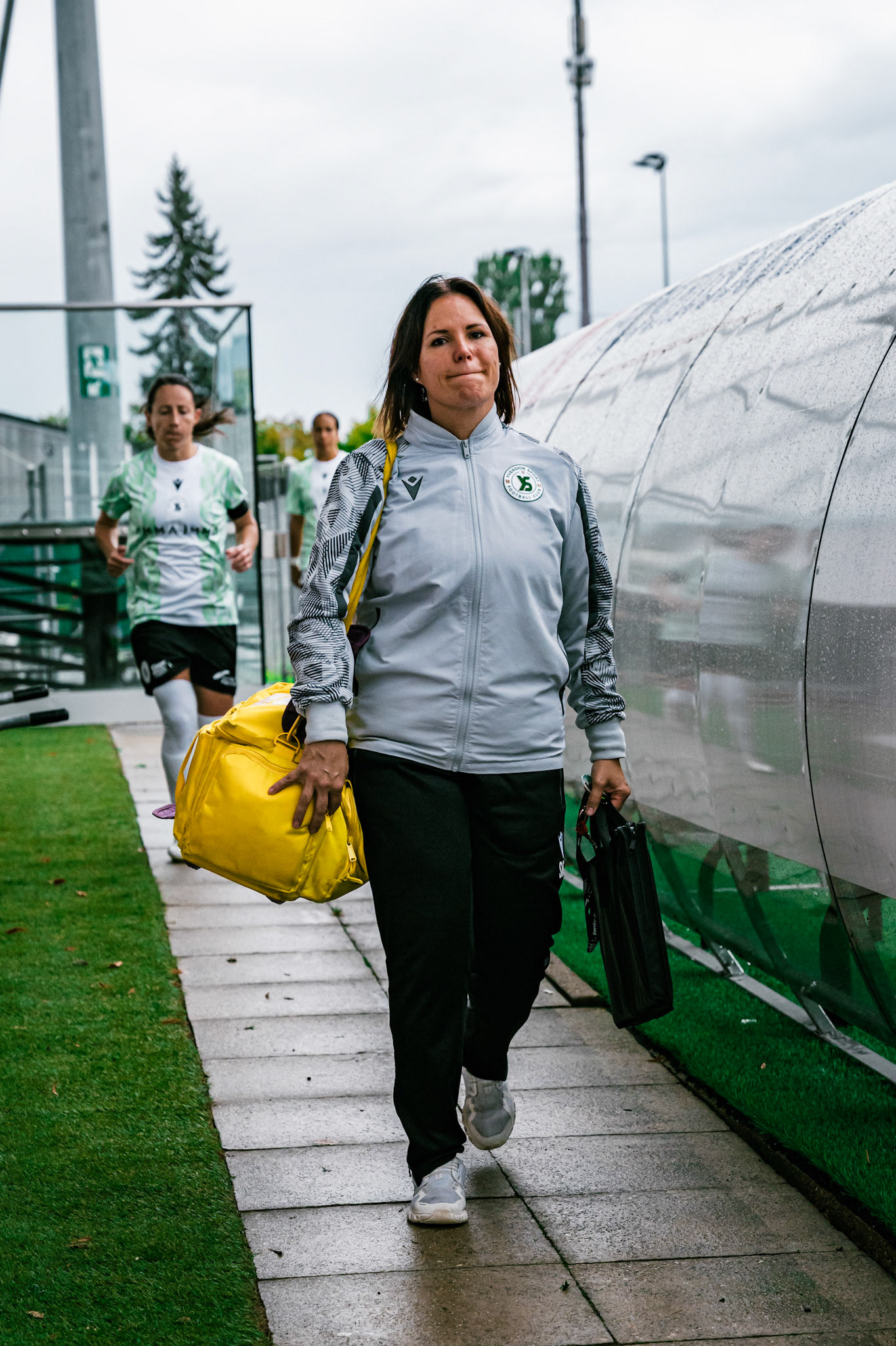 Match championnat LNB féminine opposant Yverdon Sport FC et FC Solothurn Frauen au Stade Municipal. (Christian António/LibsVisuals.com)