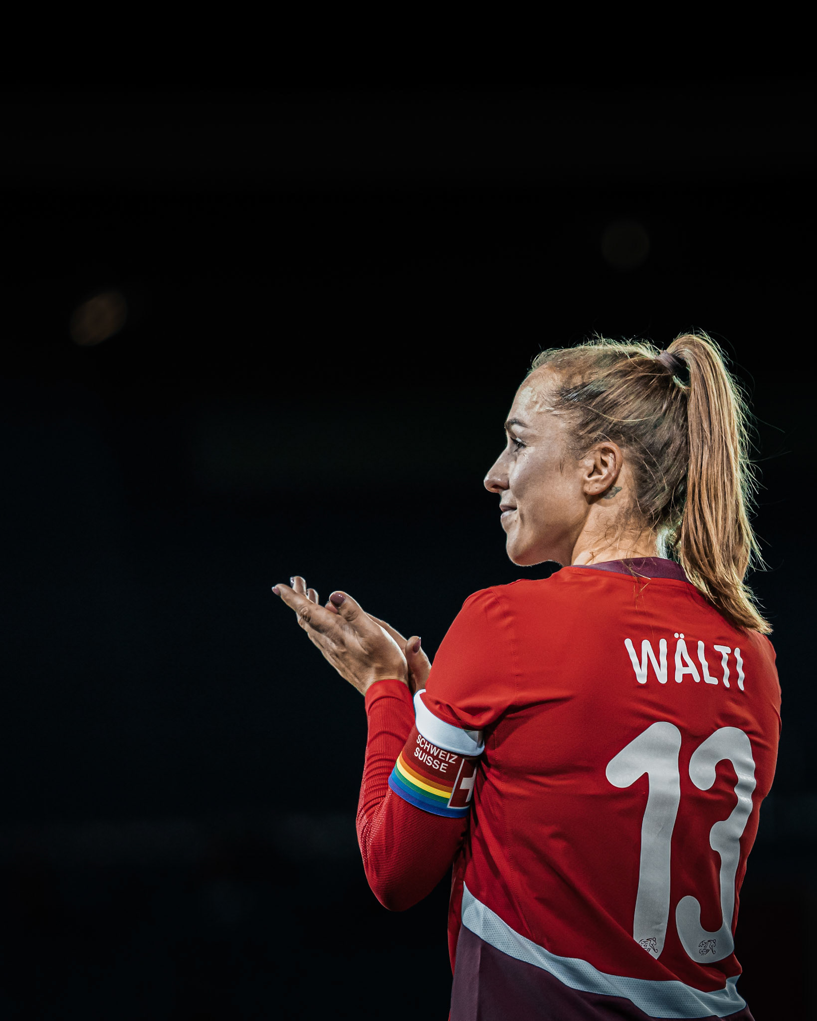 Match international opposant l’équipe nationale féminine de Suisse à l’équipe du Canada à la swissporarena, Luzern. (Christian António/LibsVisuals.com)
