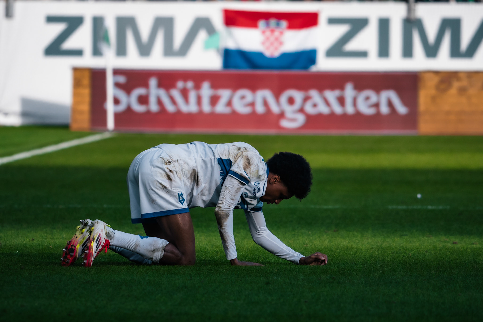 FC Saint-Gall 1879 et Lausanne-Sport FC au Kybunpark. (Christian António/LibsVisuals.com)
