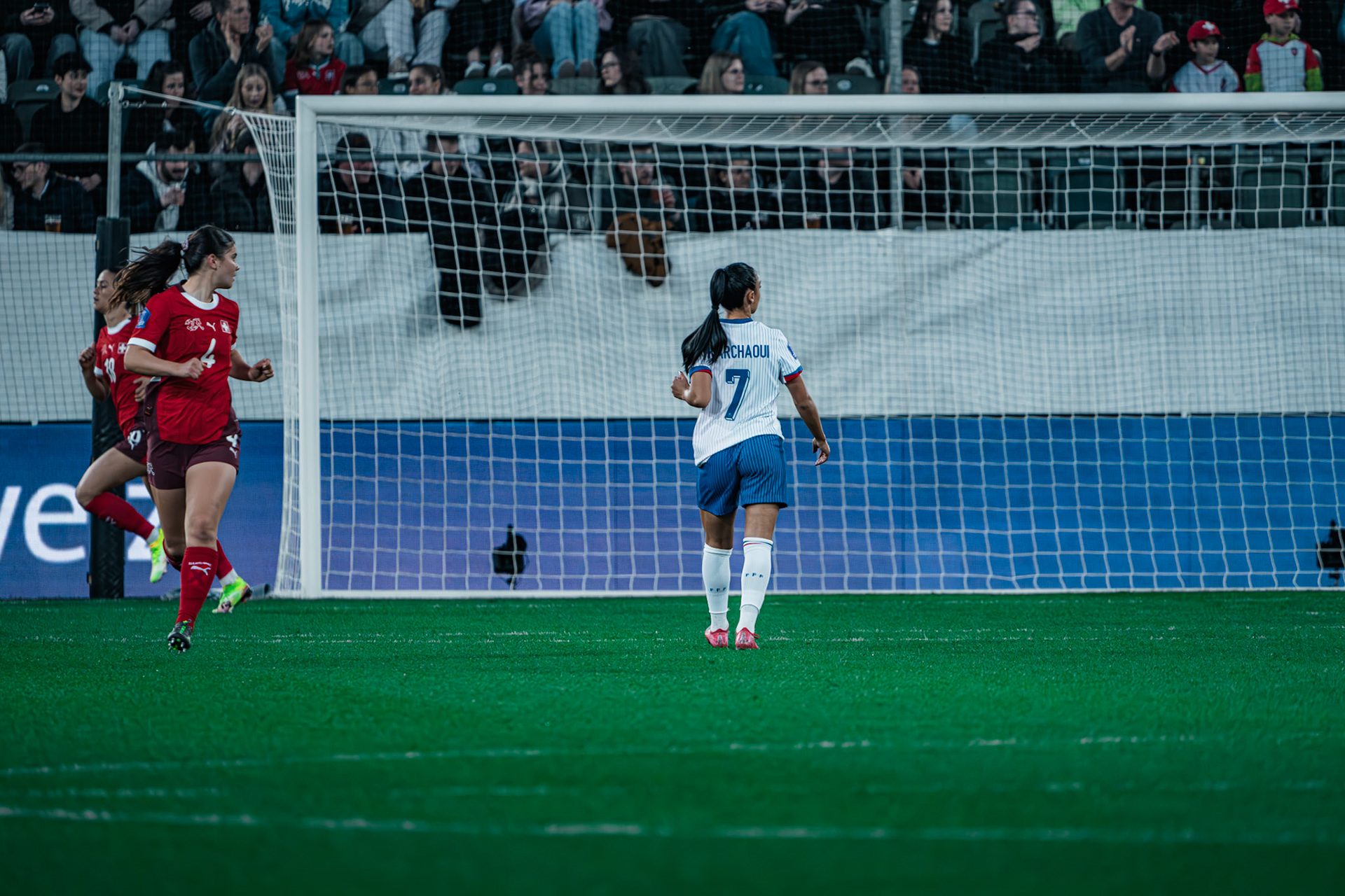 UEFA Women’s Nations League Suisse - France au Kybunpark. (Christian António/LibsVisuals.com)