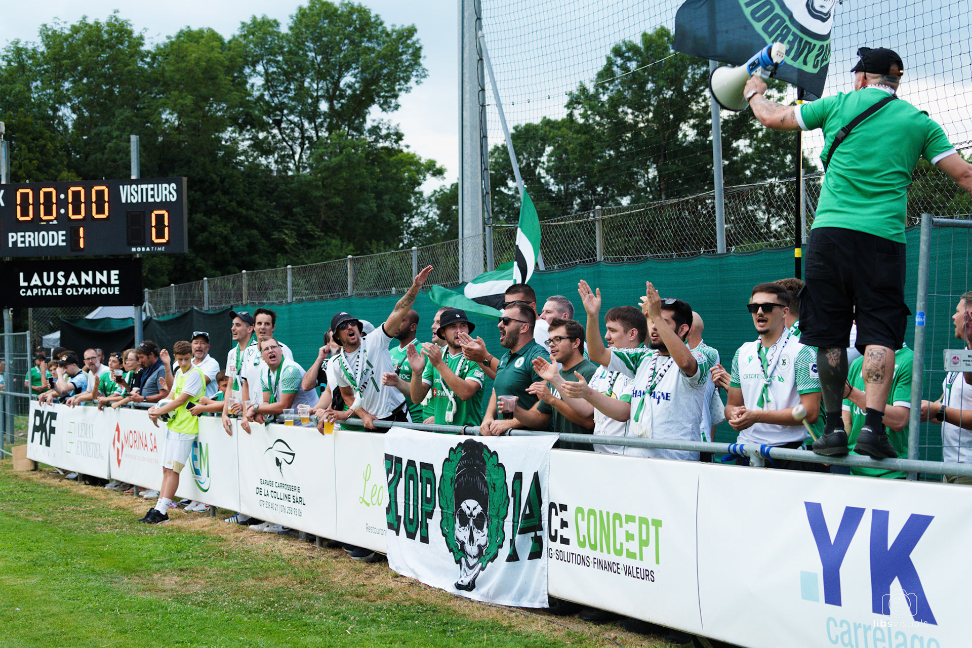 1/32e de finale Coupe Suisse FC Dardania Lausanne I - FC Yverdon-Sport