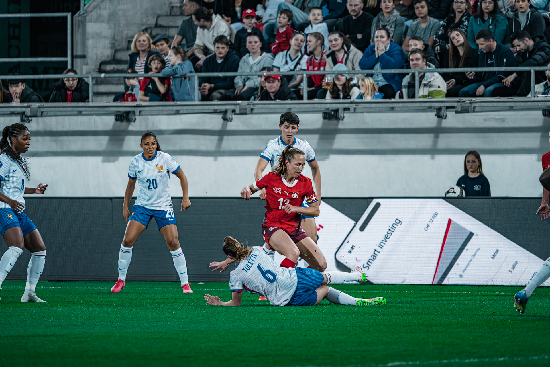 UEFA Women’s Nations League Suisse - France au Kybunpark. (Christian António/LibsVisuals.com)