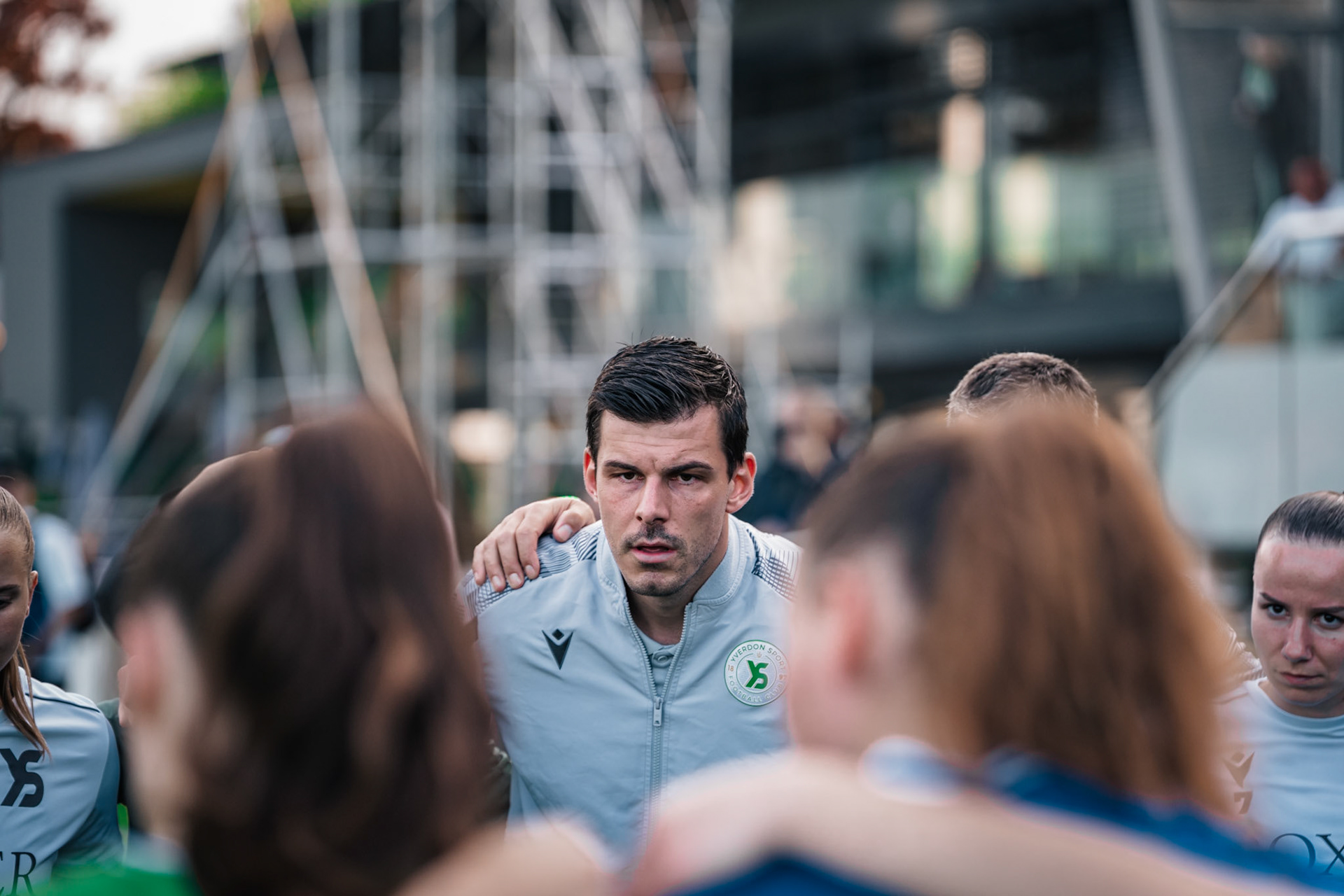 Yverdon Sport FC et FC Rapperswil-Jona au Stade Municipal. (Christian António/LibsVisuals.com)