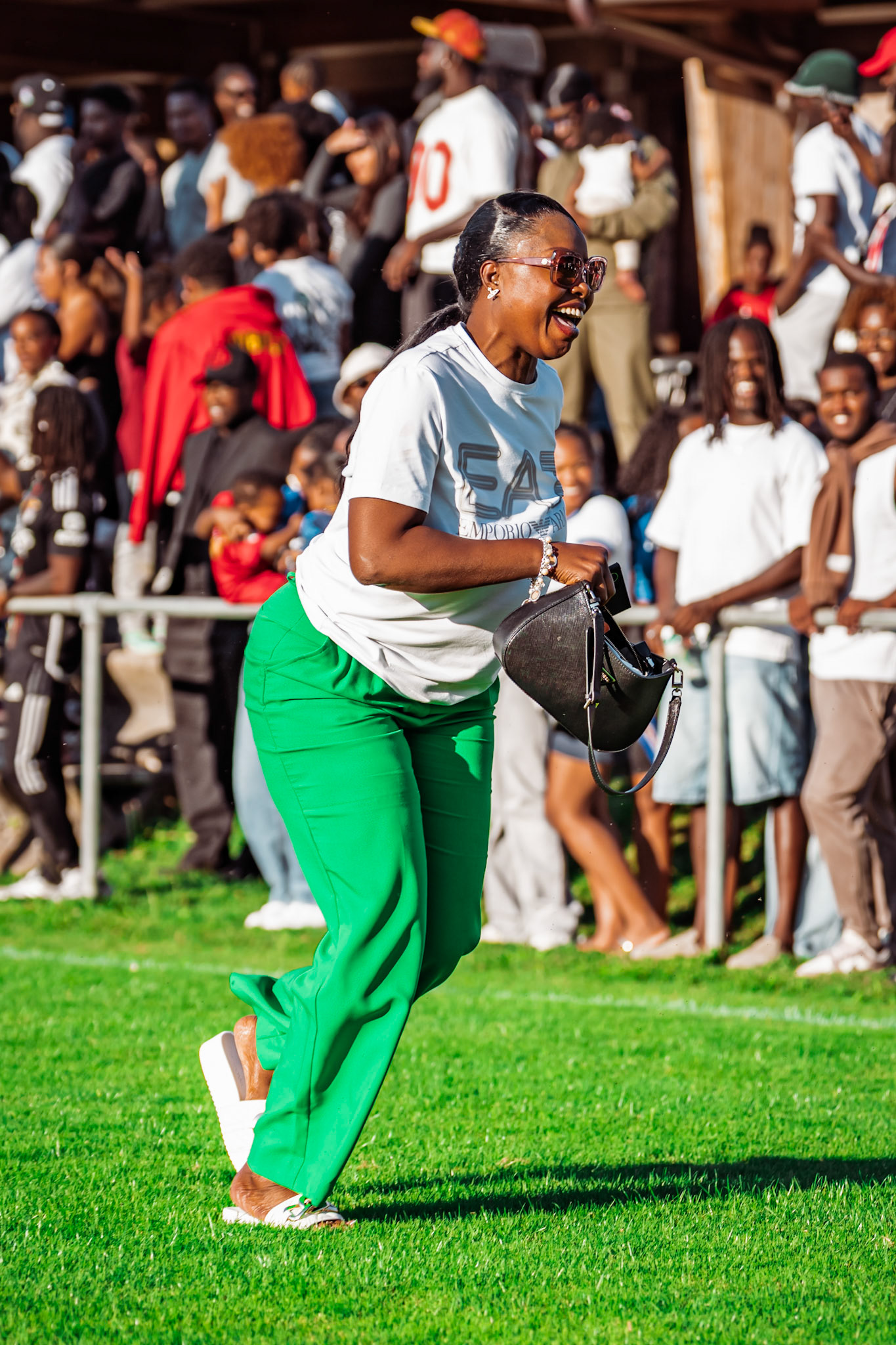 Match amical opposant l’Angola et le Cap-Vert (CanFribourg) au Terrain Communal de Corminboeuf. (Christian António/LibsVisuals.com)