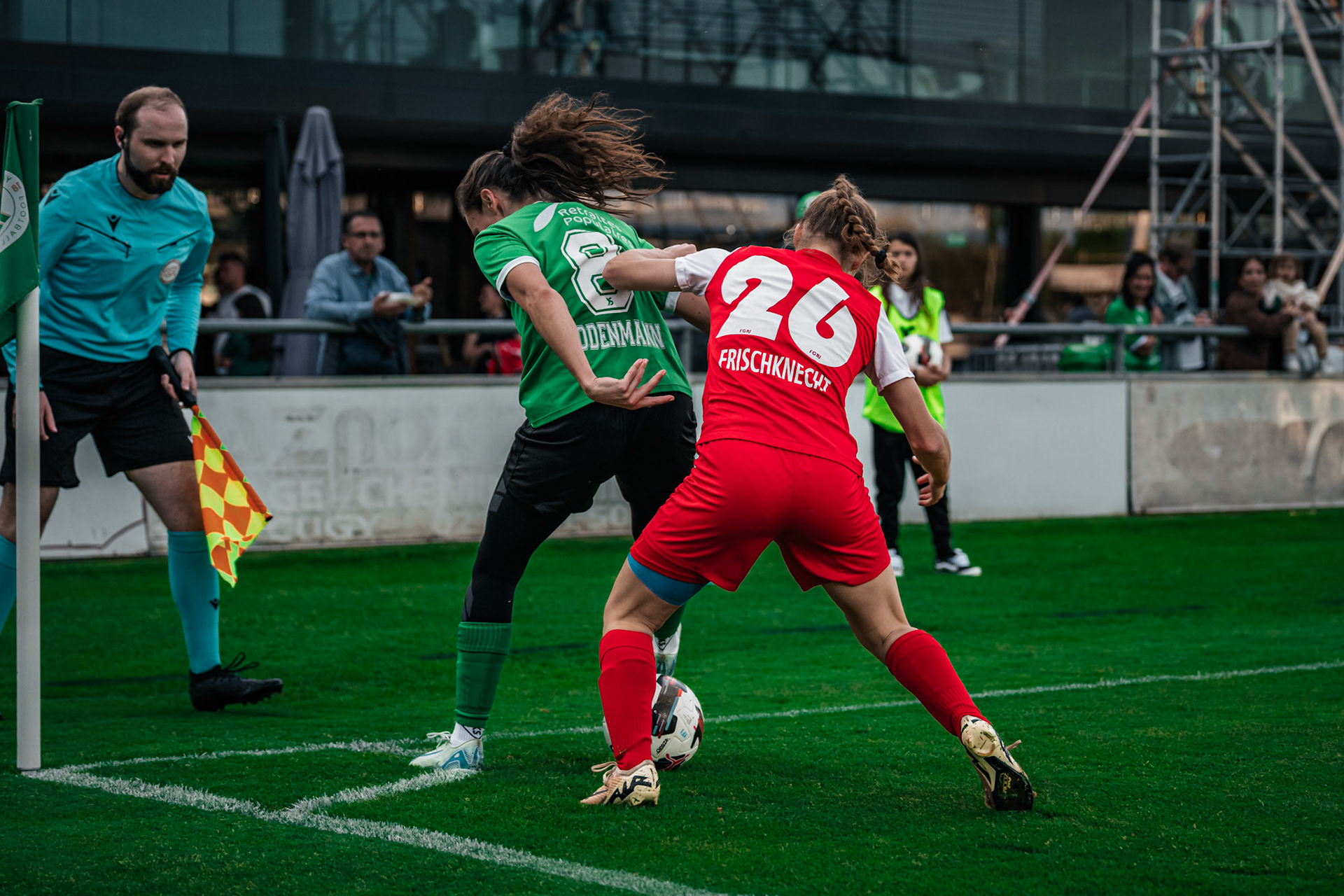 Yverdon Sport FC et FC Rapperswil-Jona au Stade Municipal. (Christian António/LibsVisuals.com)