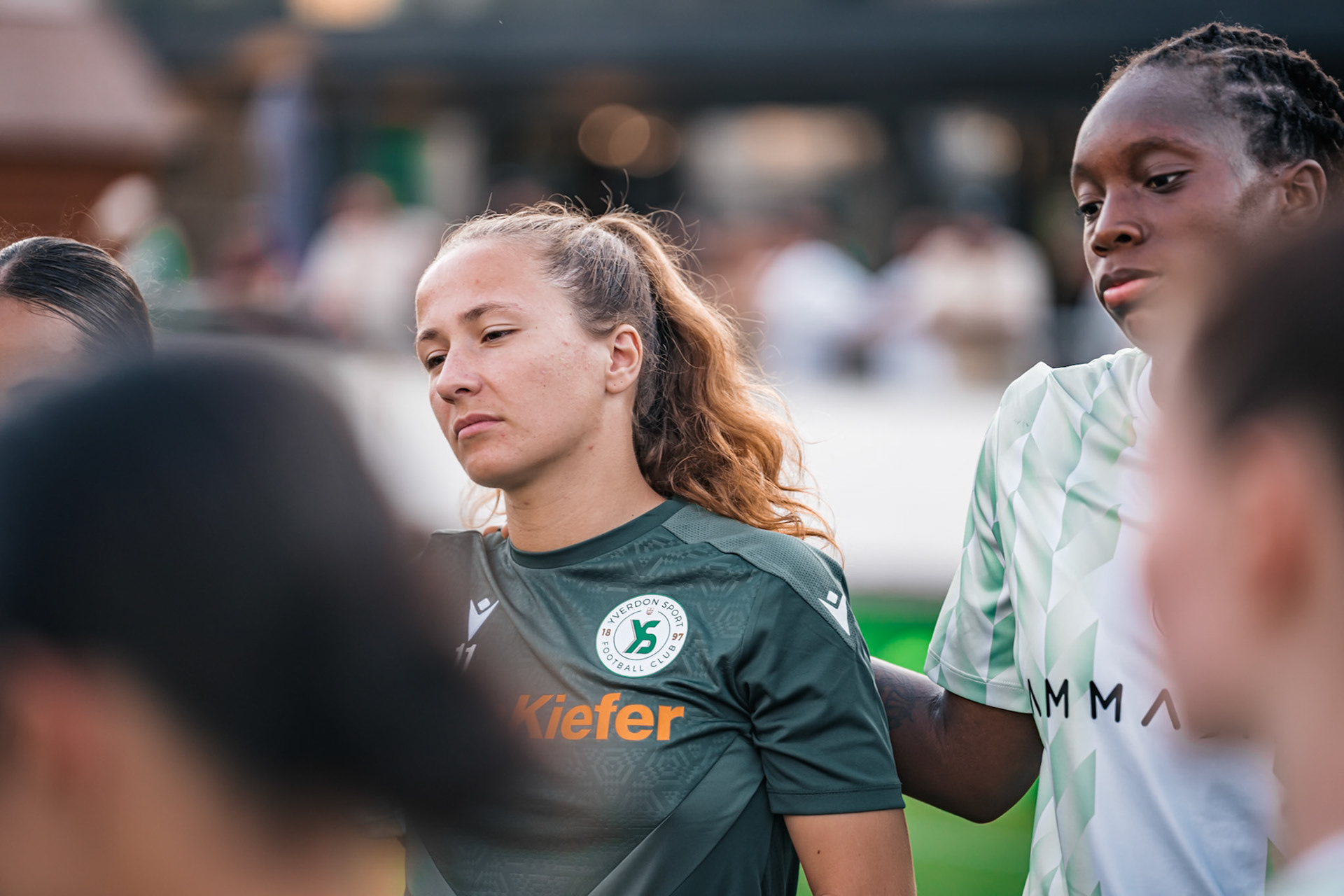Match championnat opposant Yverdon Sport – FC Wädenswil au Stade Municipal. (Christian António/LibsVisuals.com)