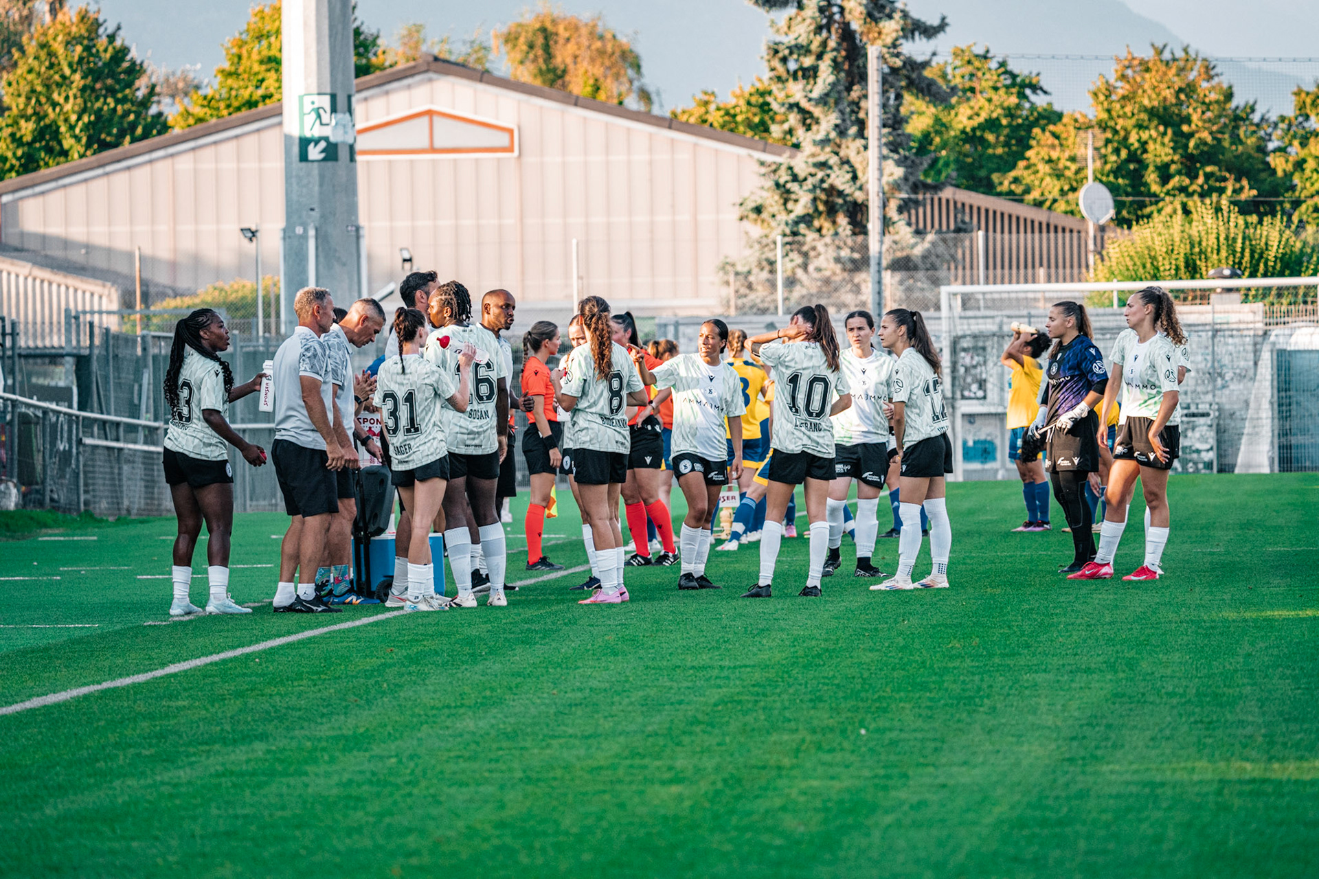 Match championnat opposant Yverdon Sport – FC Wädenswil au Stade Municipal. (Christian António/LibsVisuals.com)