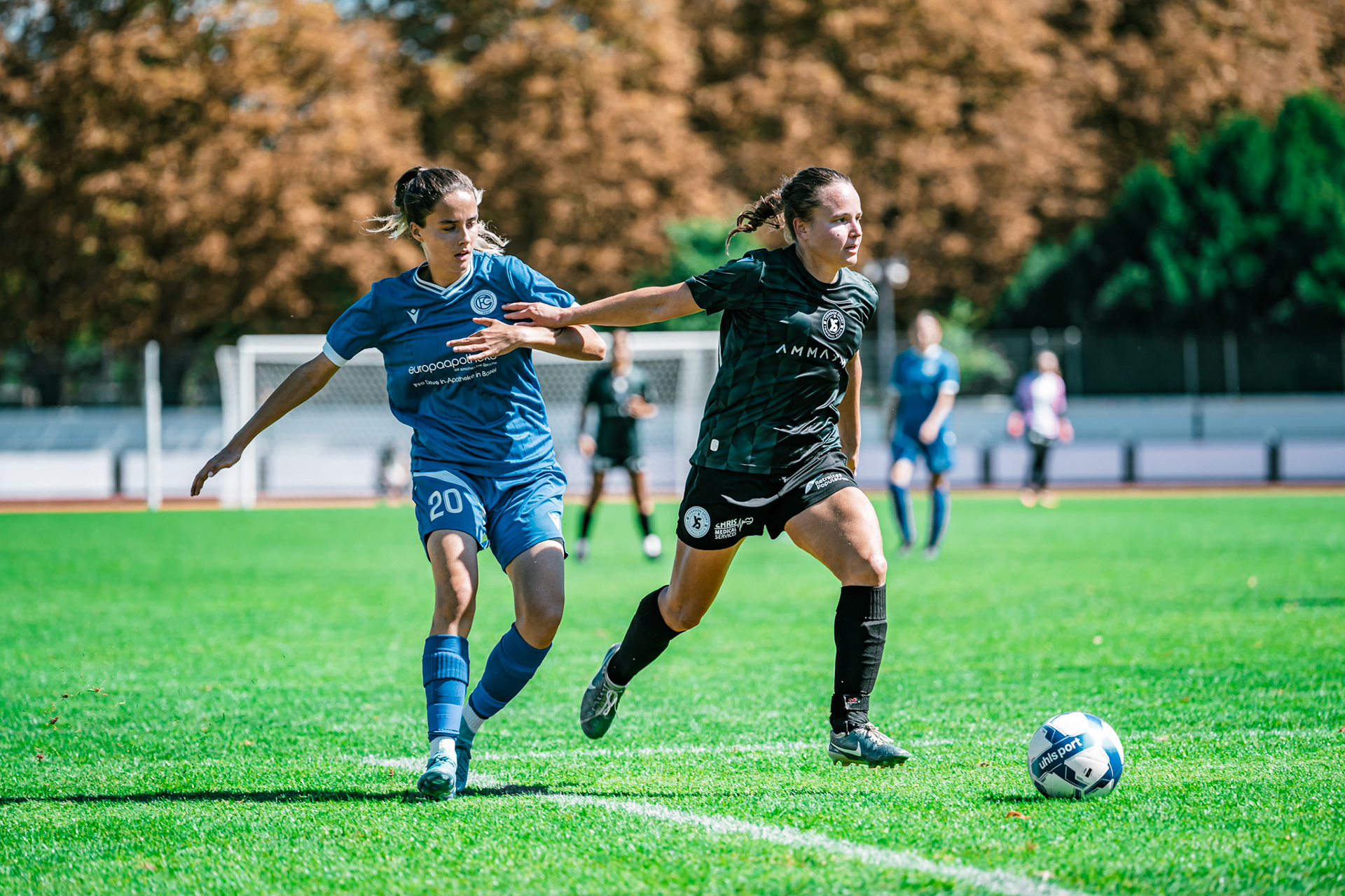 Match AXA Women’s Cup opposant FC Concordia Basel - Yverdon Sport FC au Sportanlagen St. Jakob. (Christian António/LibsVisuals.com)