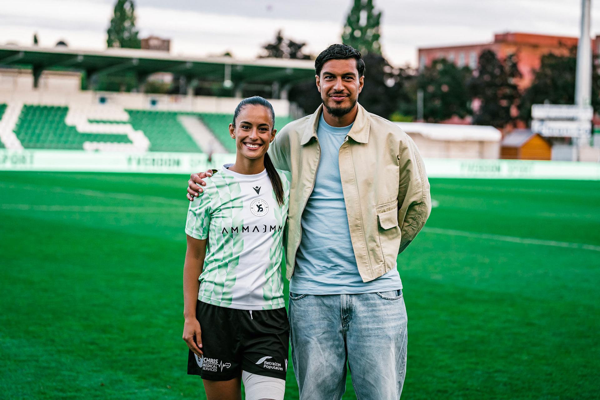 Match championnat LNB féminine opposant Yverdon Sport FC et FC Schlieren au Stade Municipal. (Christian António/LibsVisuals.com)