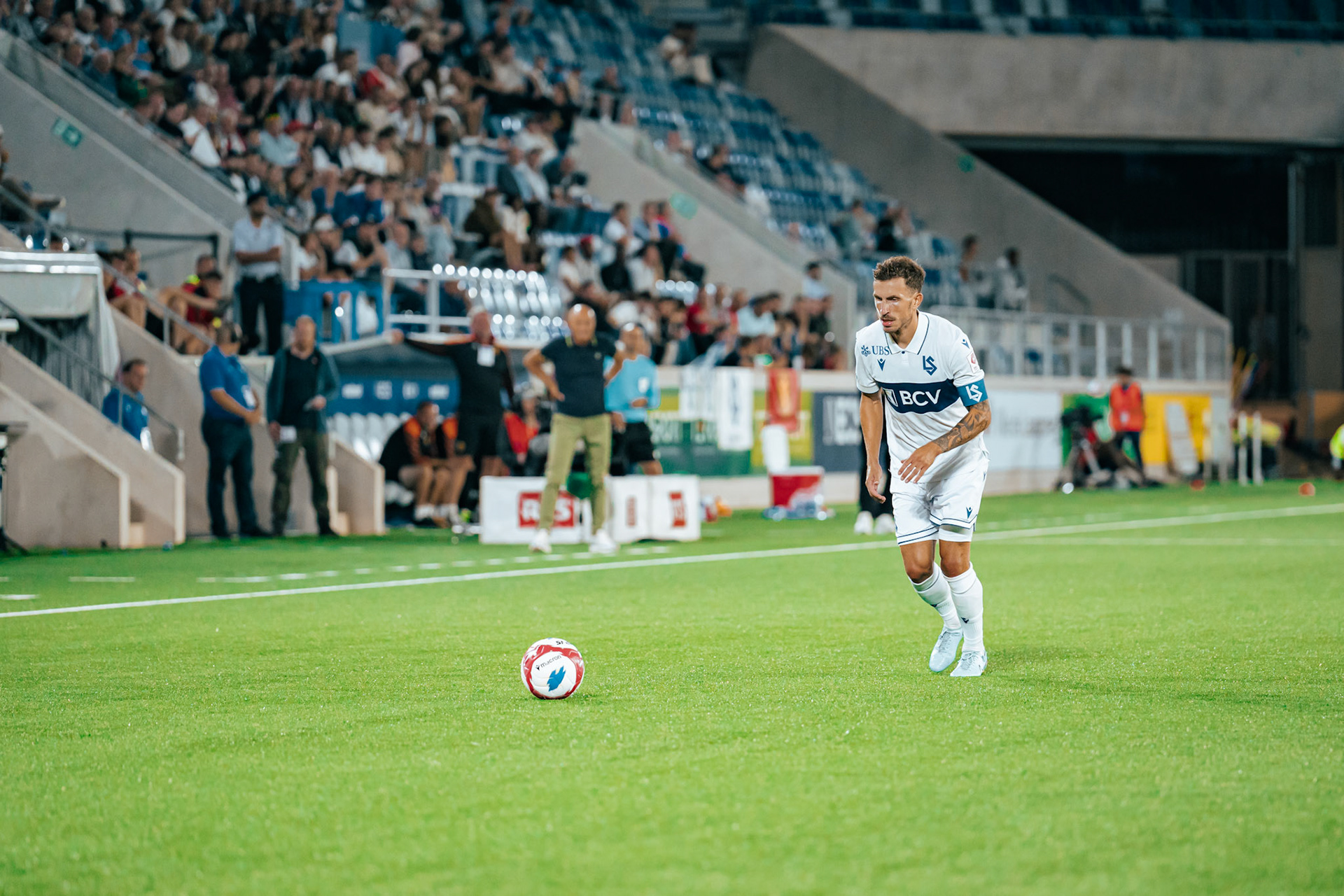 Lausanne-Sport - Vardar Skopje au Stade de la Tuilière. (Christian António/LibsVisuals.com)