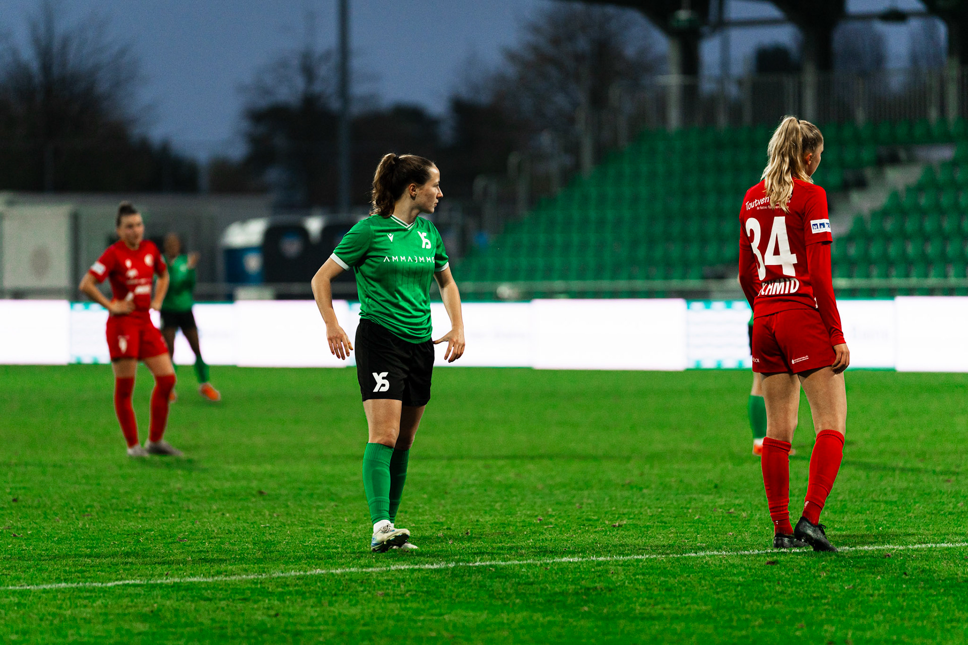 1/8 de finale - AXA coupe suisse Féminine Yverdon Sport FC - Frauenteam Thun Berner-Oberland