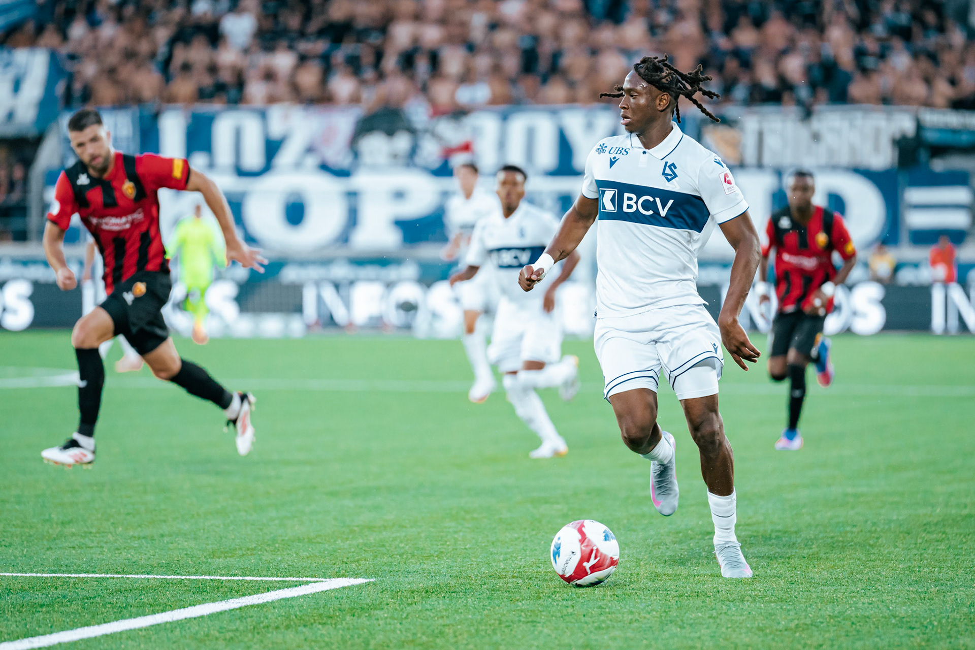 Lausanne-Sport - Vardar Skopje au Stade de la Tuilière. (Christian António/LibsVisuals.com)