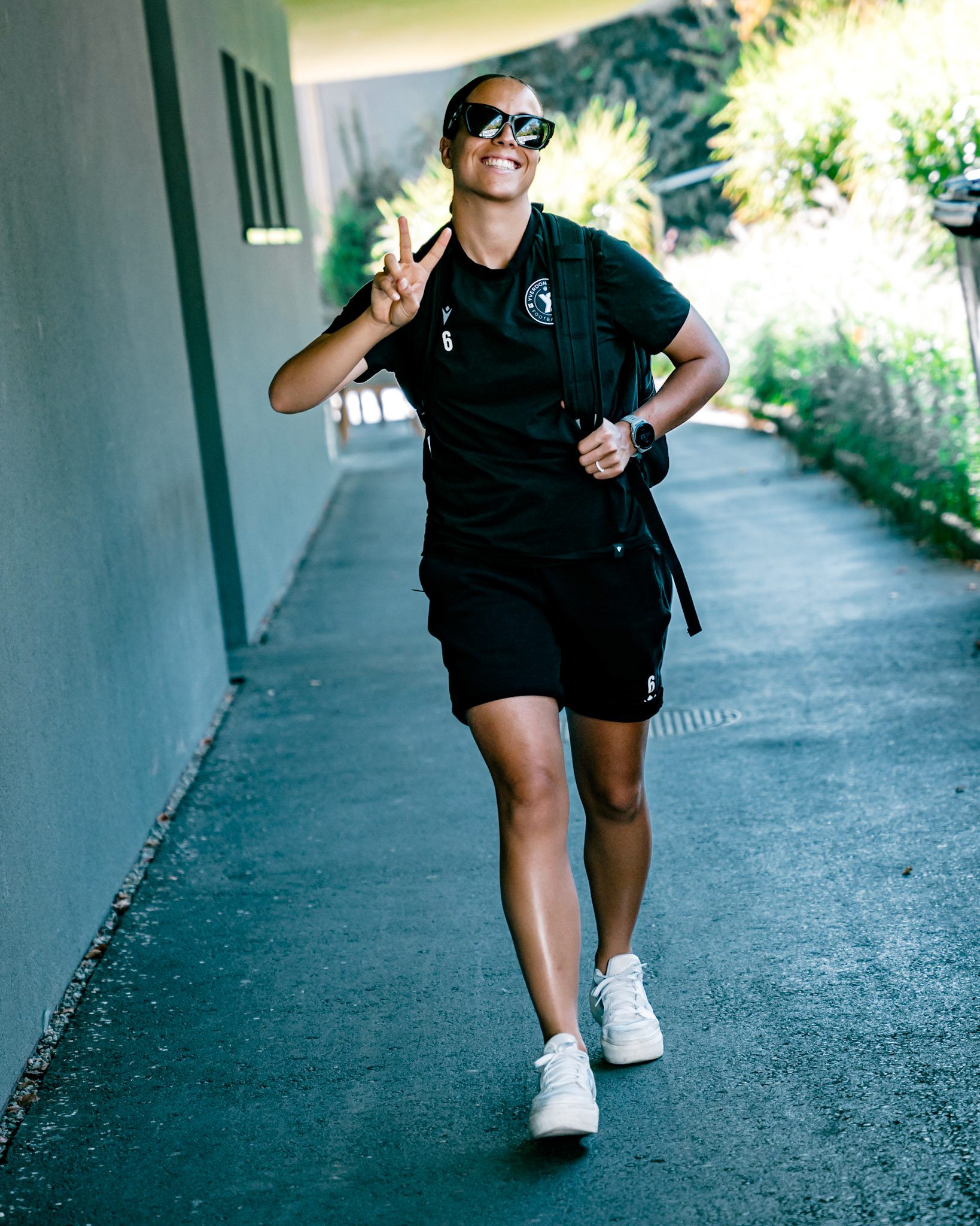 Match de championnat LNB (féminine) opposant le FC Sion Féminin à Yverdon Sport FC à l’Ancien Stand, Sion. (Christian António/LibsVisuals.com)