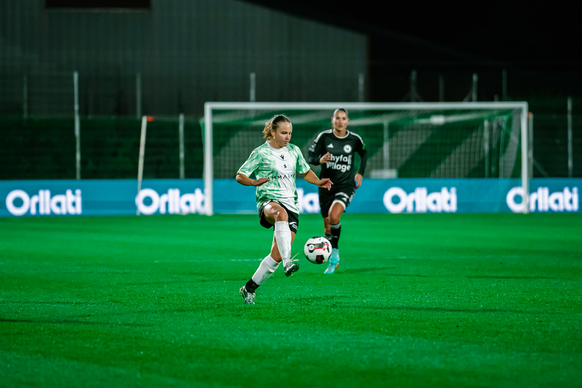 Match de championnat LNB (féminine) opposant Yverdon Sport FC et FC Wil 1900 au Stade Municipal, Yverdon. (Christian António/LibsVisuals.com)