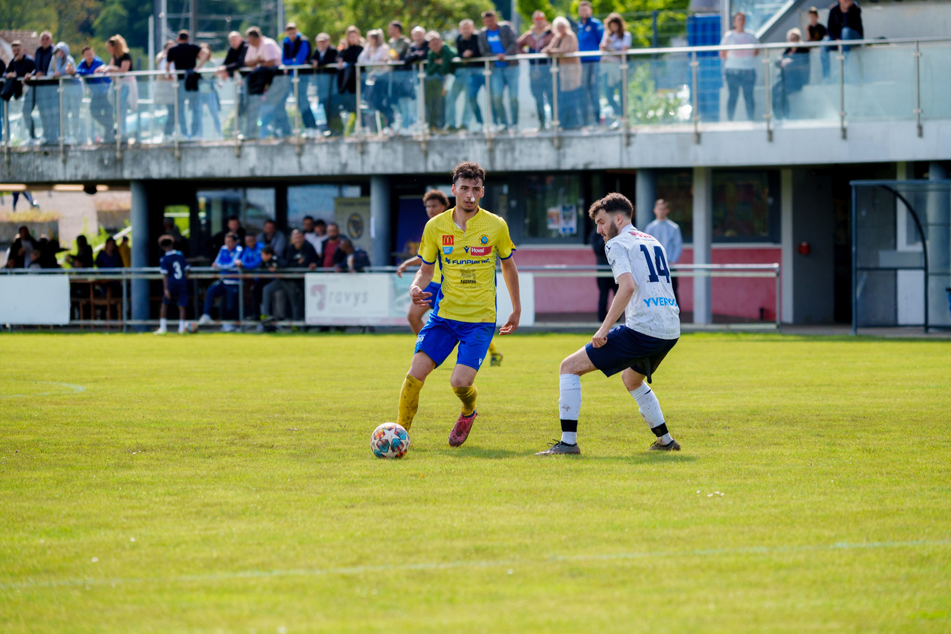 Match 2ème Ligue FC Bosna Yverdon - FC Vevey Sport II au Stade Sous-Ville à Baulmes