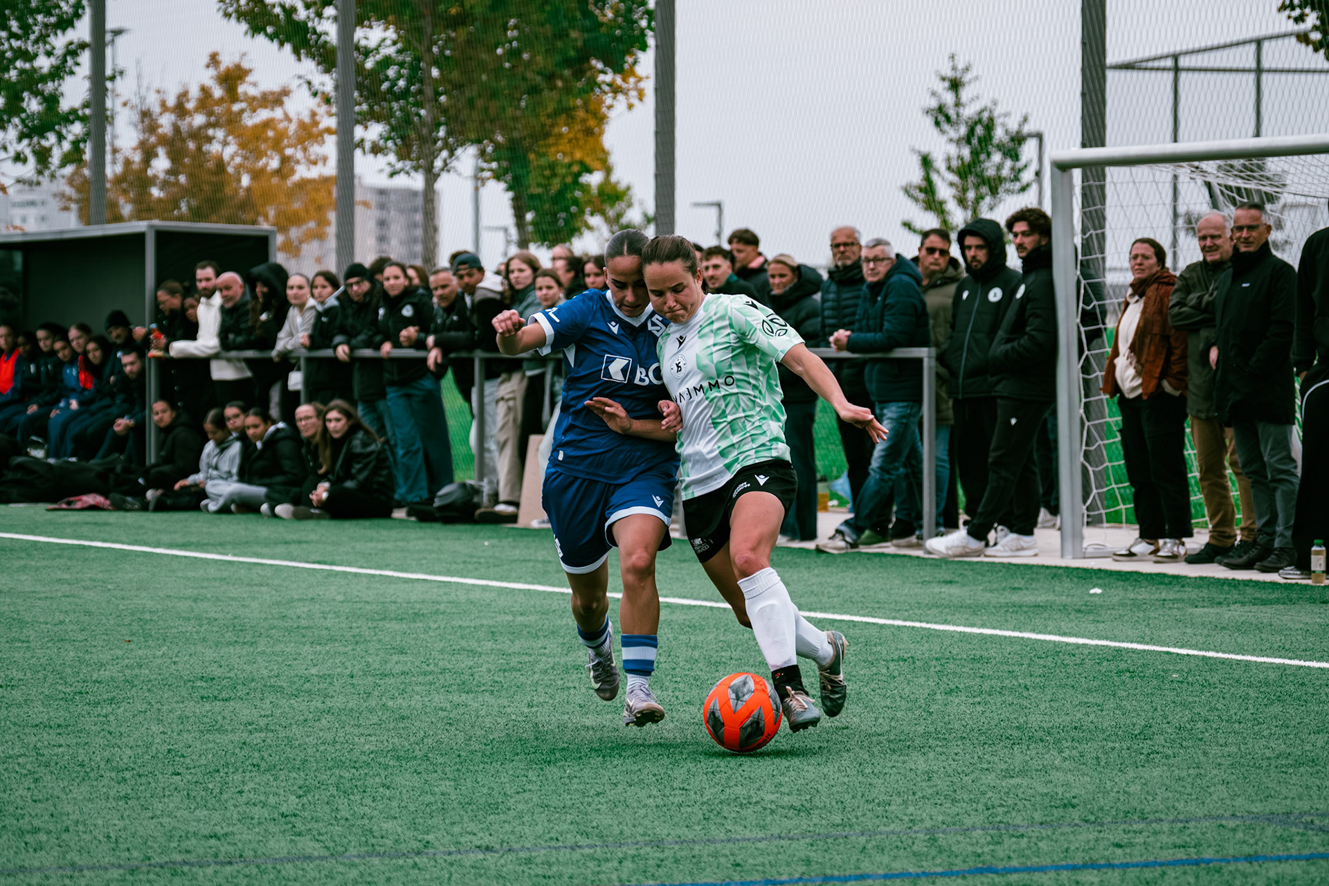 Match AXA Women’s Cup (1/16 de finale) opposant FC Lausanne-Sport et Yverdon Sport FC au Centre sportif de la Tuilière. (Christian António/LibsVisuals.com)