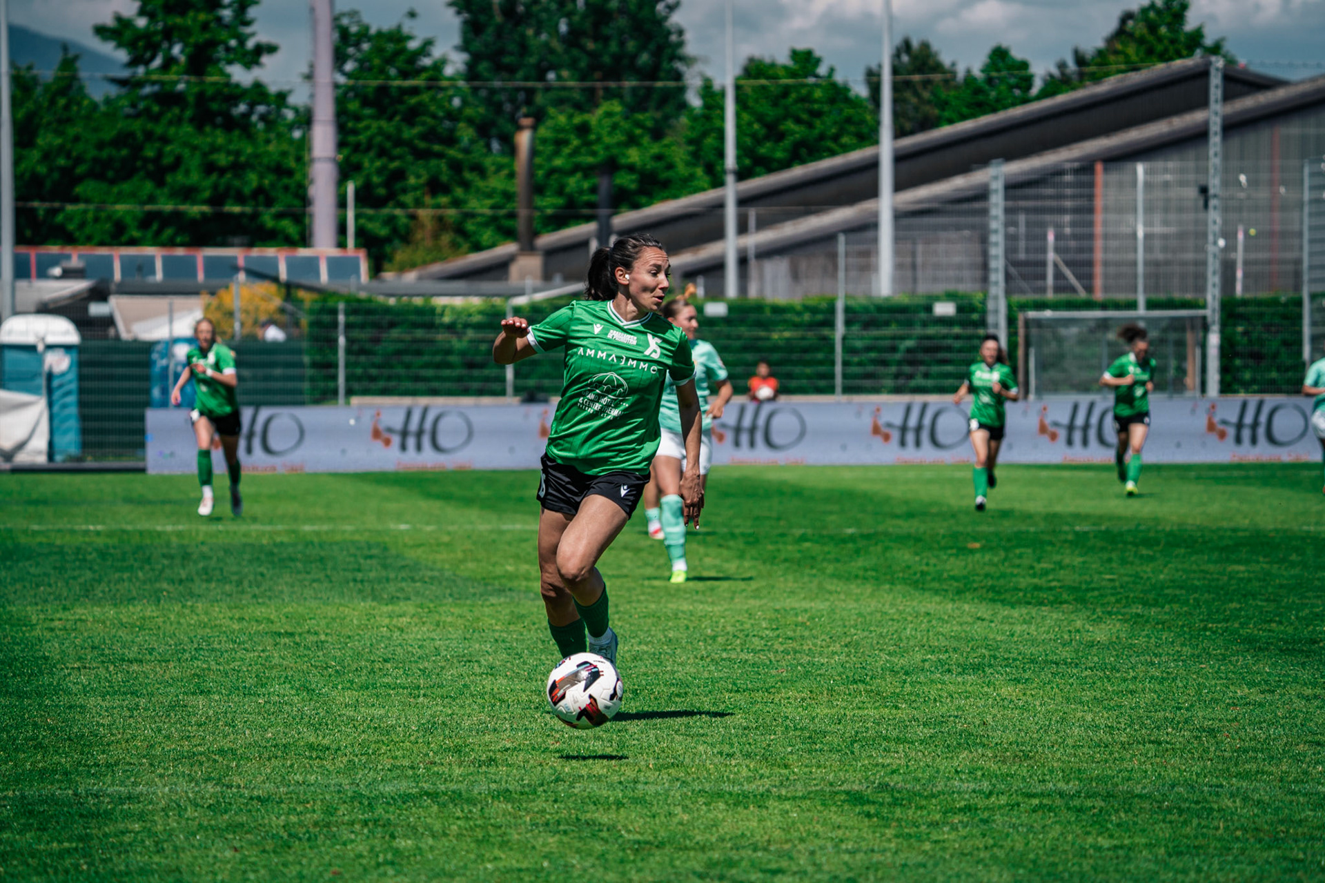 Yverdon Sport FC et FC Schlieren au Stade Municipal. (Christian António/LibsVisuals.com)